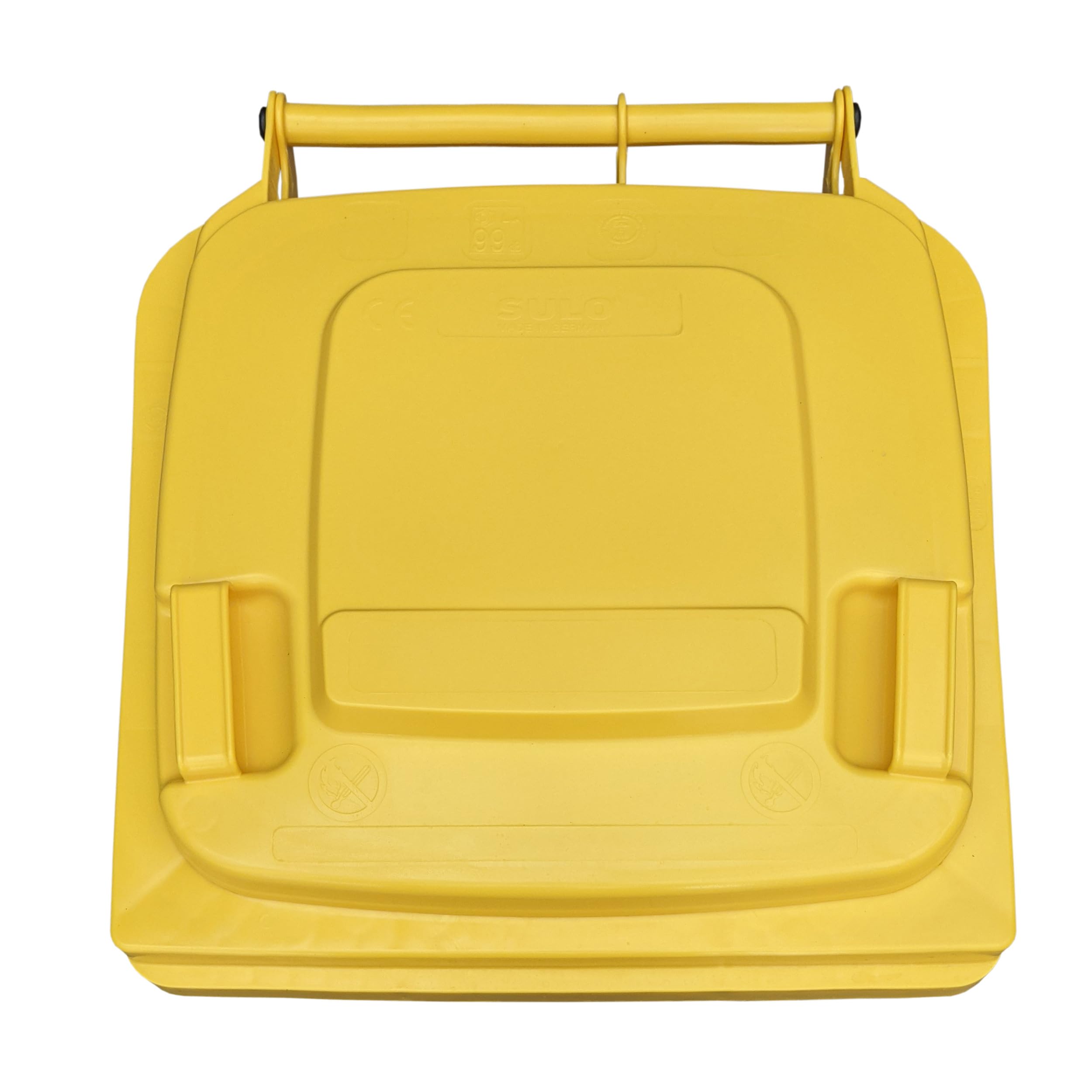 SULO MGB-120 - Contenedor de oficina para hogar, 55.5 x 94.5 x 50.5 cm, color: amarillo (22071)