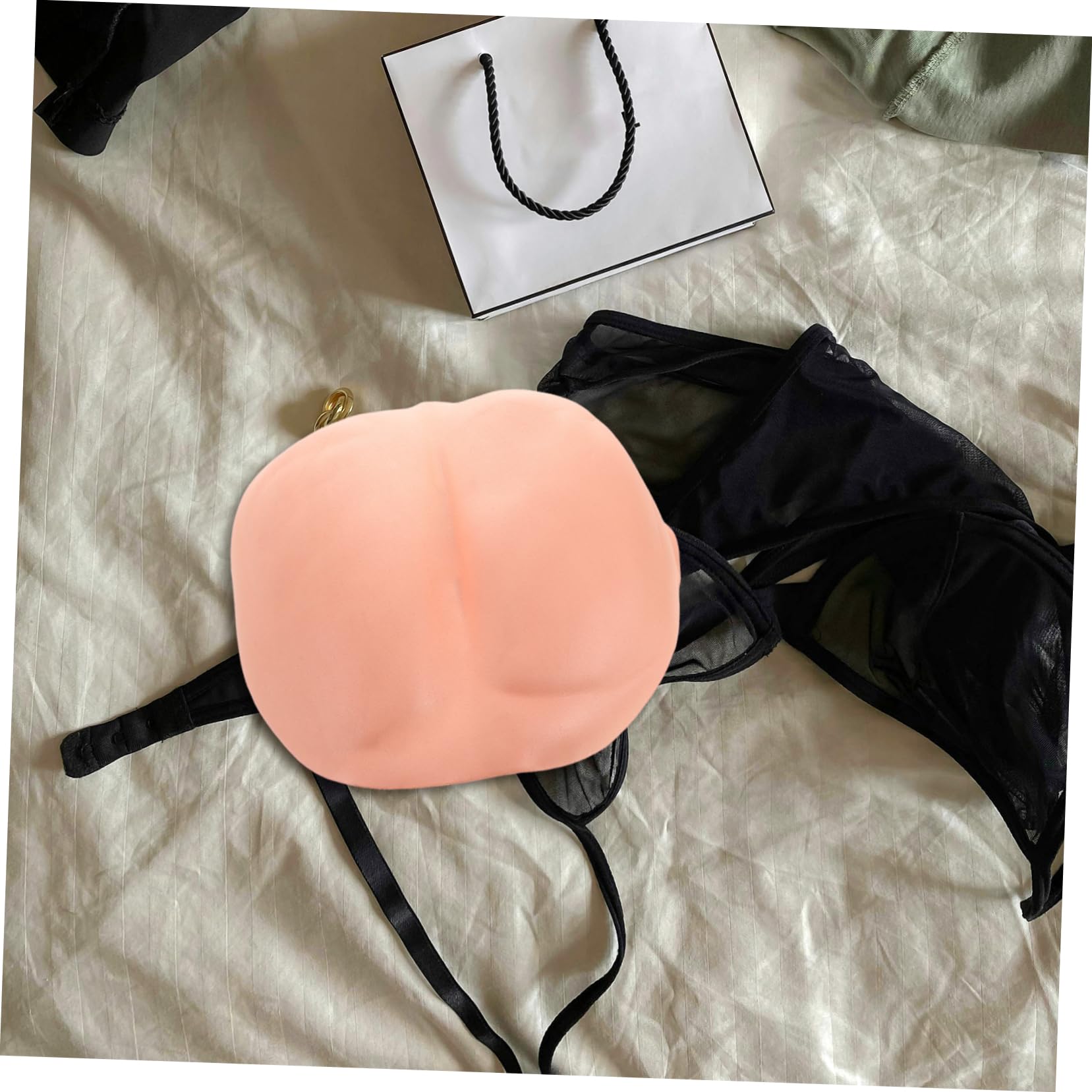 HANABASS Simulated Buttock Costume Accessory for Halloween Christmas and Cosplay Parties Reusable Easy to Wear Fake Bum for Fun Gatherings and Dress Up Costume Parties - Image 4