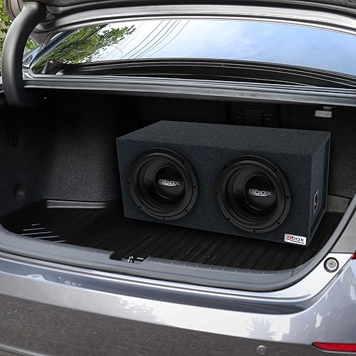 Miniatura 6 de Bbox - Caja de subwoofer doble sellada de 12 pulgadas, cajas y carcasas de subwoofer para automóvil con doble sellado sintonizado para audio