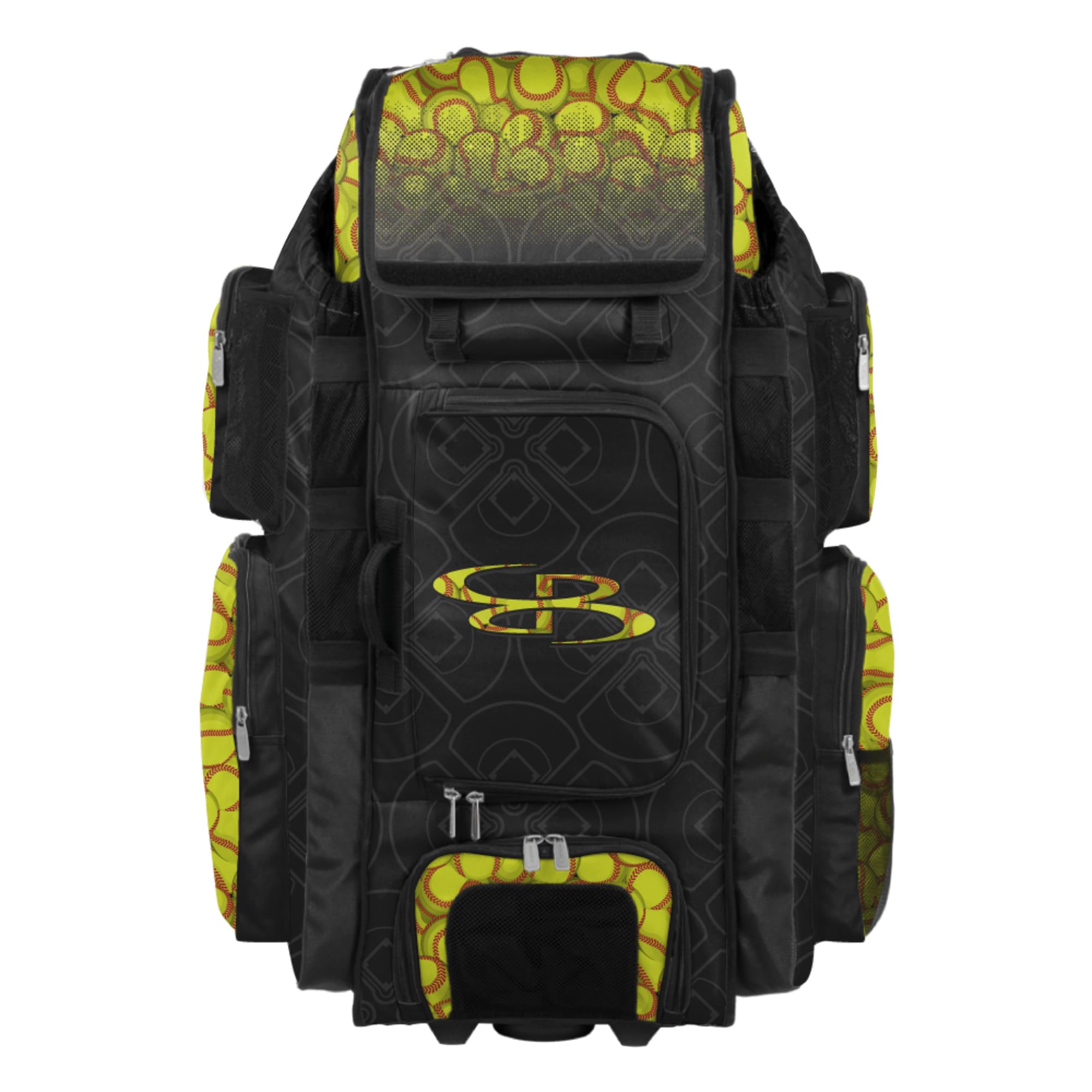 Boombah Superpack XL Rolling Bat Bag - 36