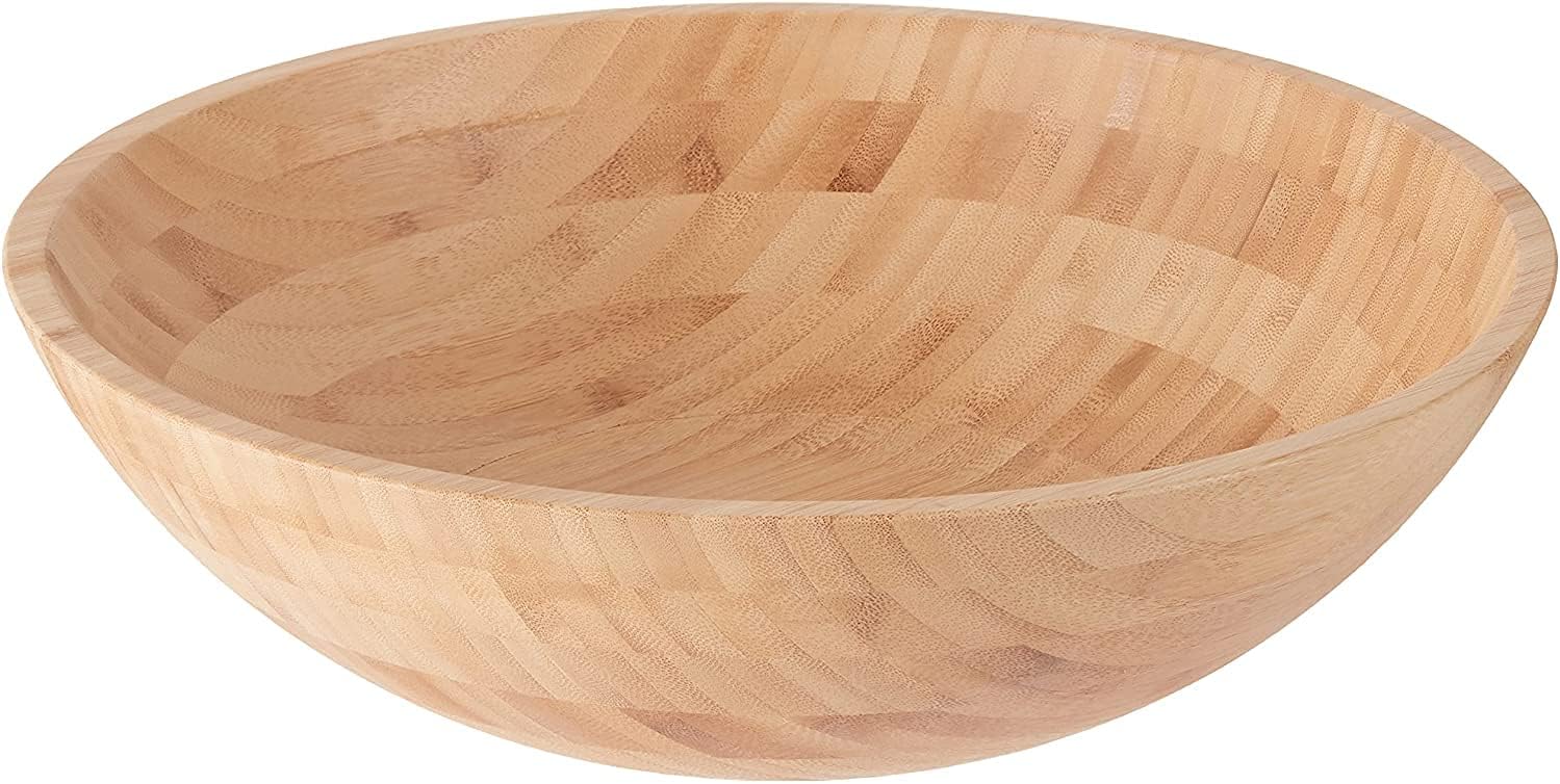 Bamboo Wood Salad Bowl