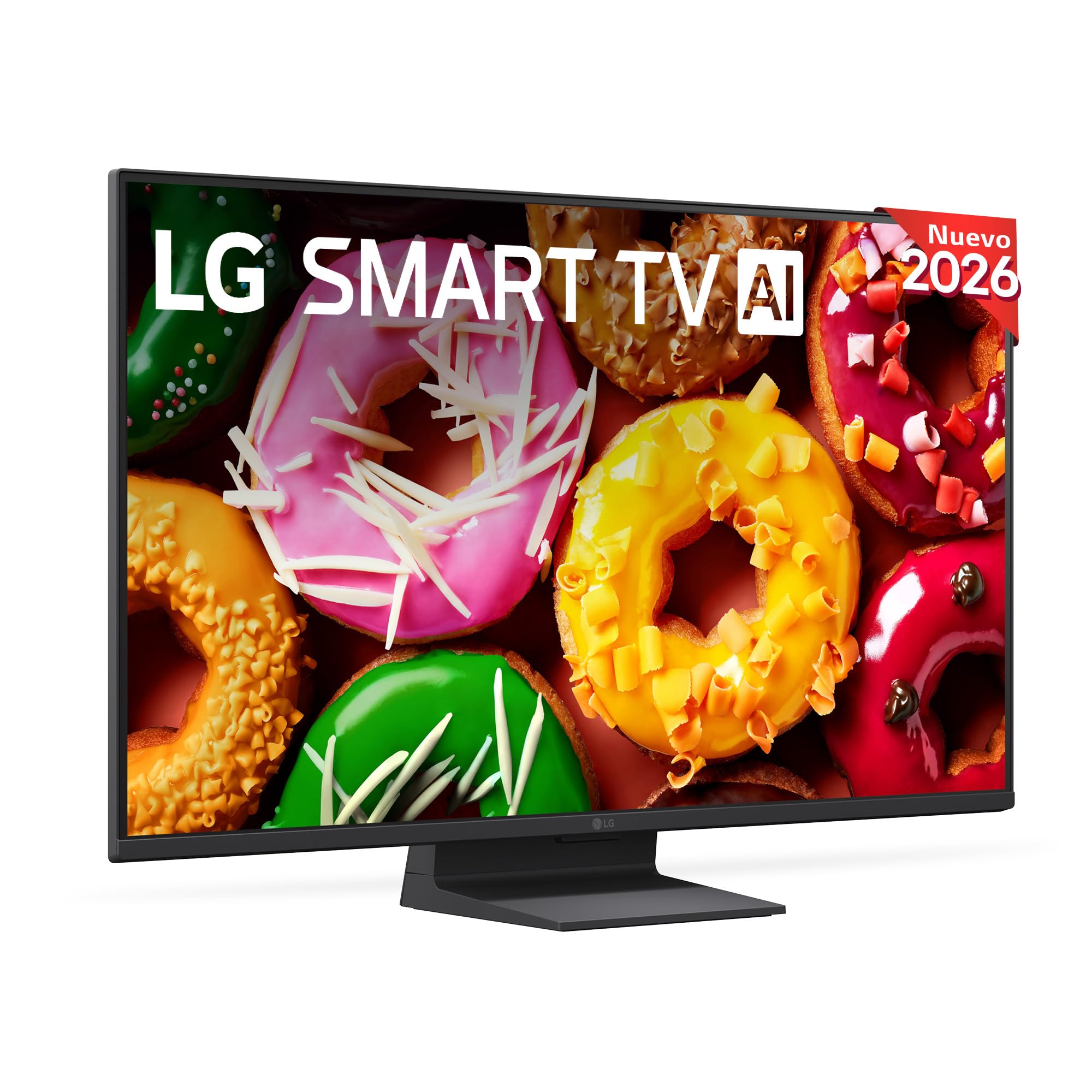 LG 27LB70006LA - Smart TV FHD AI LB70 27" 2K 2026, WebOS 26 IA con Copilot, Procesador α5 AI Gen9, 120 Hz, Resolution Upscaler, Dolby Digital Plus, Negro