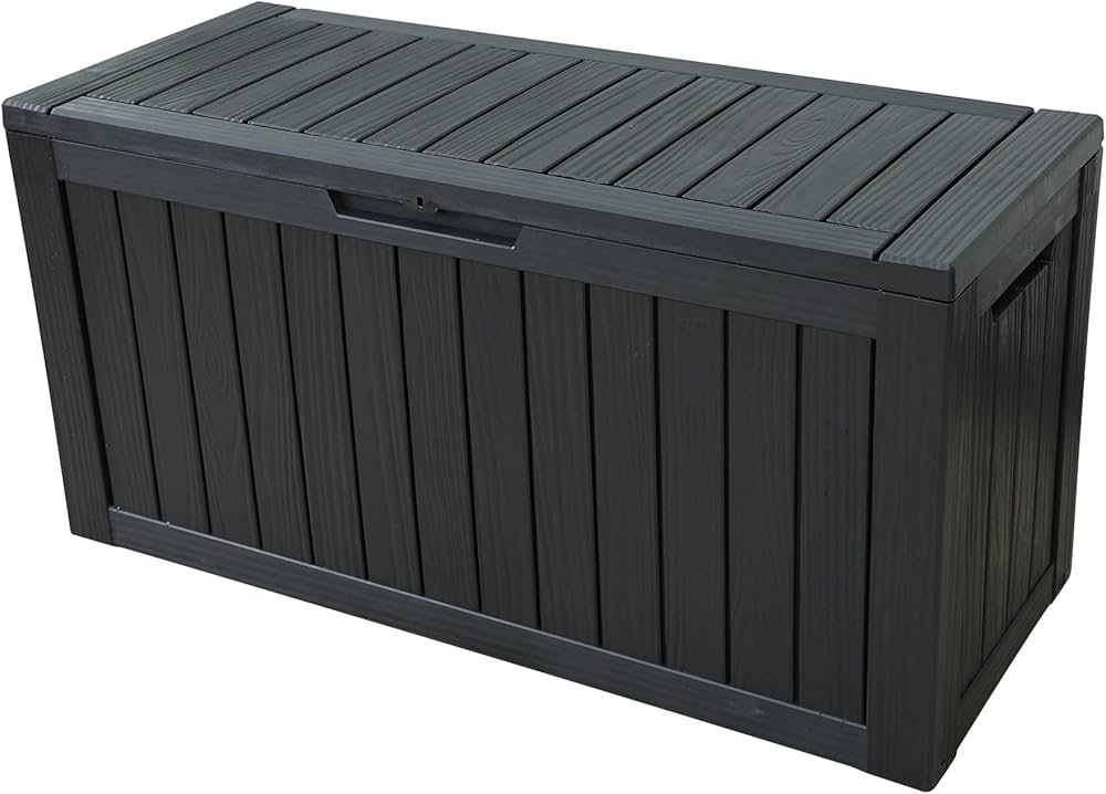 Amazon | OSJ 物置 屋外 宅配ボックス 収納庫 大容量 300L 樹脂