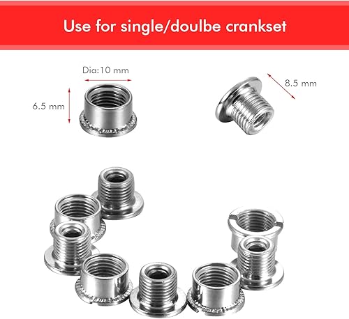 Miniatura 5 de Boao Plato 104 BCD 32T 34T 36T 38T Anillo de cadena simple estrecho ancho con 4 pernos de piñón para bicicletas de carretera, bicicletas de montaña,