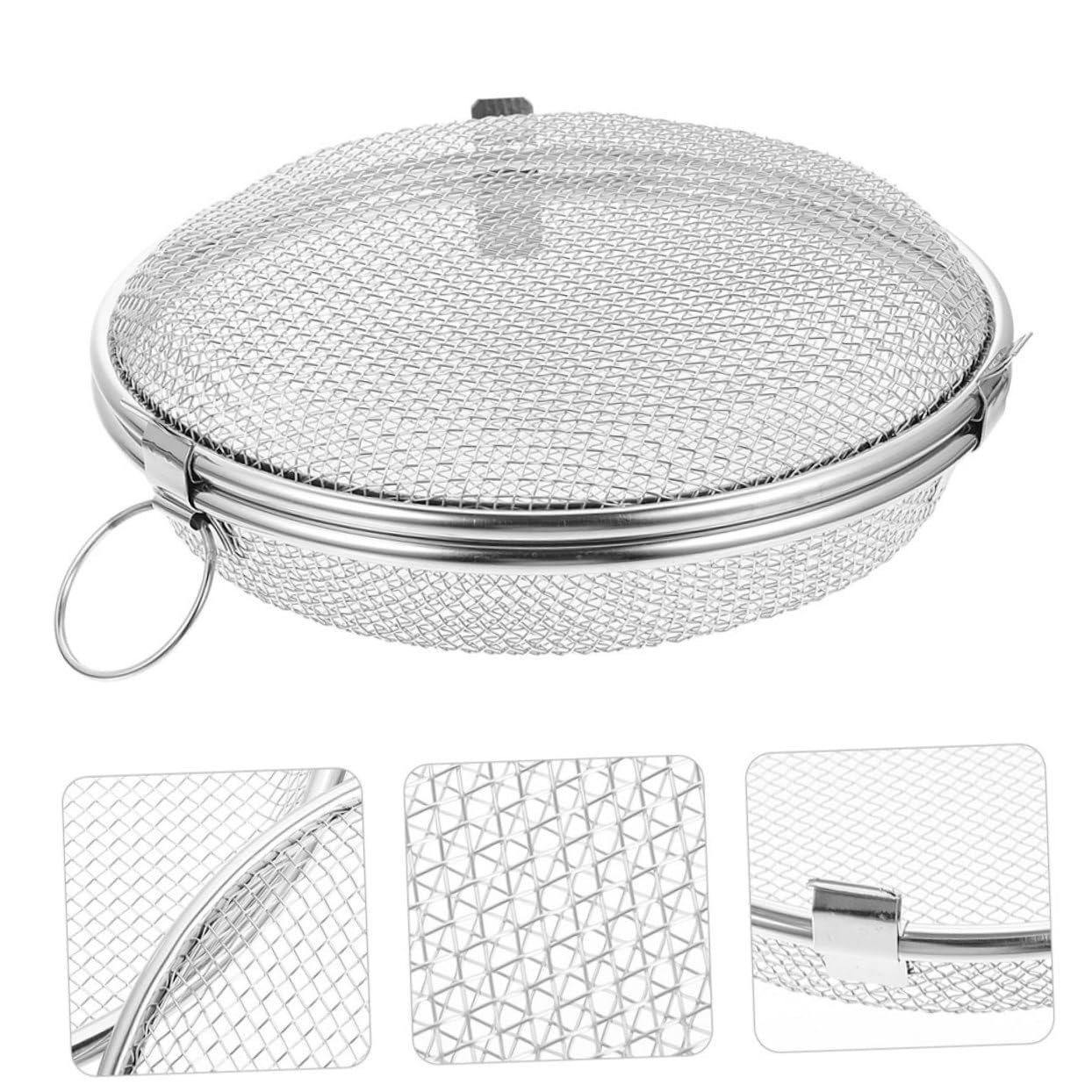 2piezas Cesta De Acero Inoxidable Para Lavavajillas y Almacenamiento De Utensilios De Cocina Accesorio De Secado Para Utensilios De Hornear Diseño De Malla Para Drenaje Rápido