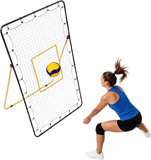 OLIXIS Volleyball Rebounder Net 7x4 FT, Rebounder Net with Travel Bag