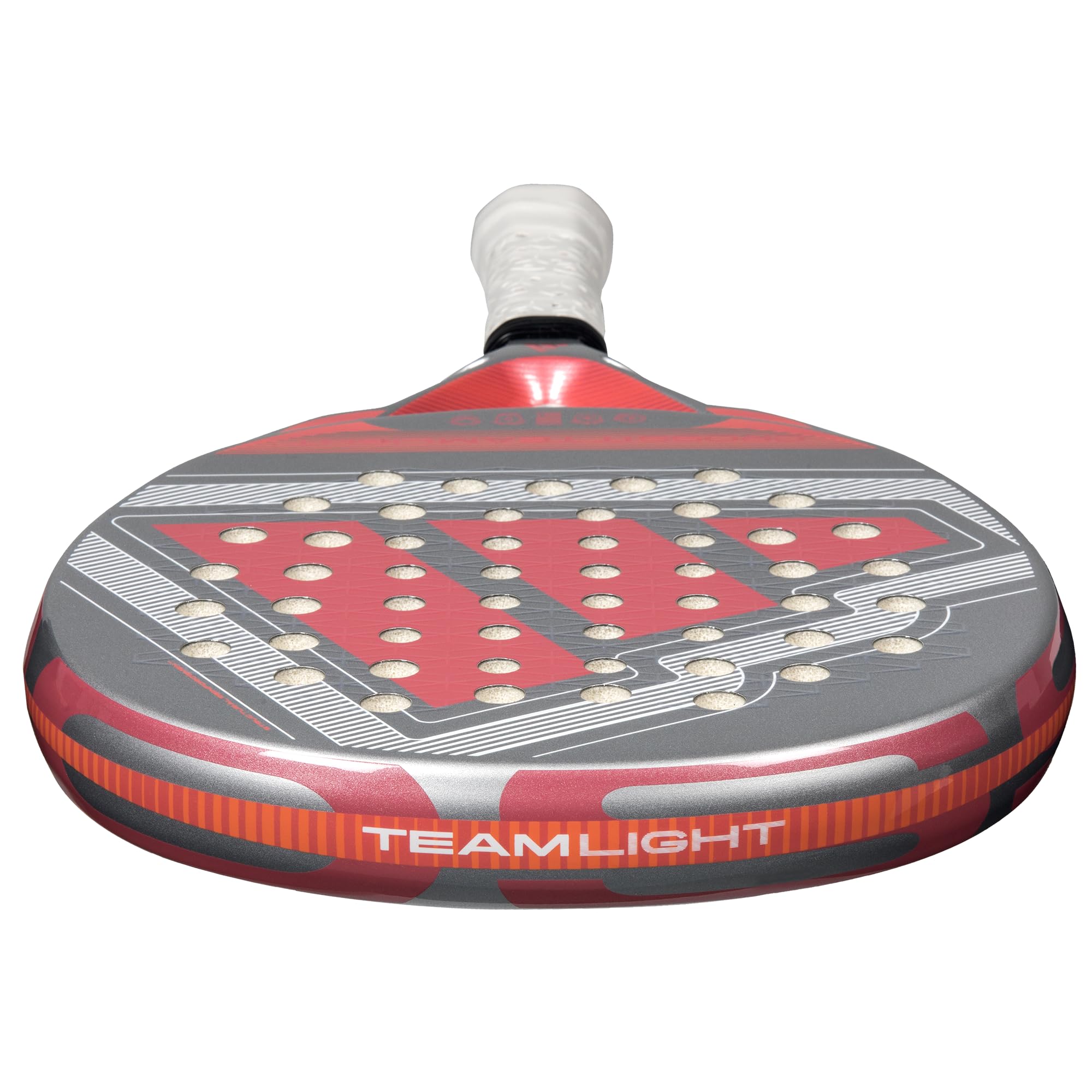Pala de pádel adidas Cross IT Team Light 2026,Gris,Forma Redonda, Fibra de Vidrio, Goma eva Soft Performance