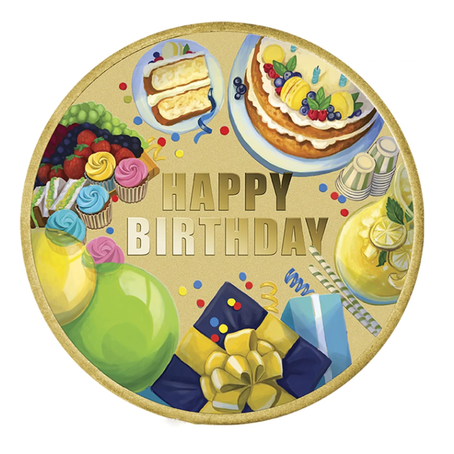 Ananth Jewels BIS Hallmarked Pure Silver Coins 10 grams Happy Birthday Cake Gift (B085NN2123) Amazon Price History, Amazon Price Tracker