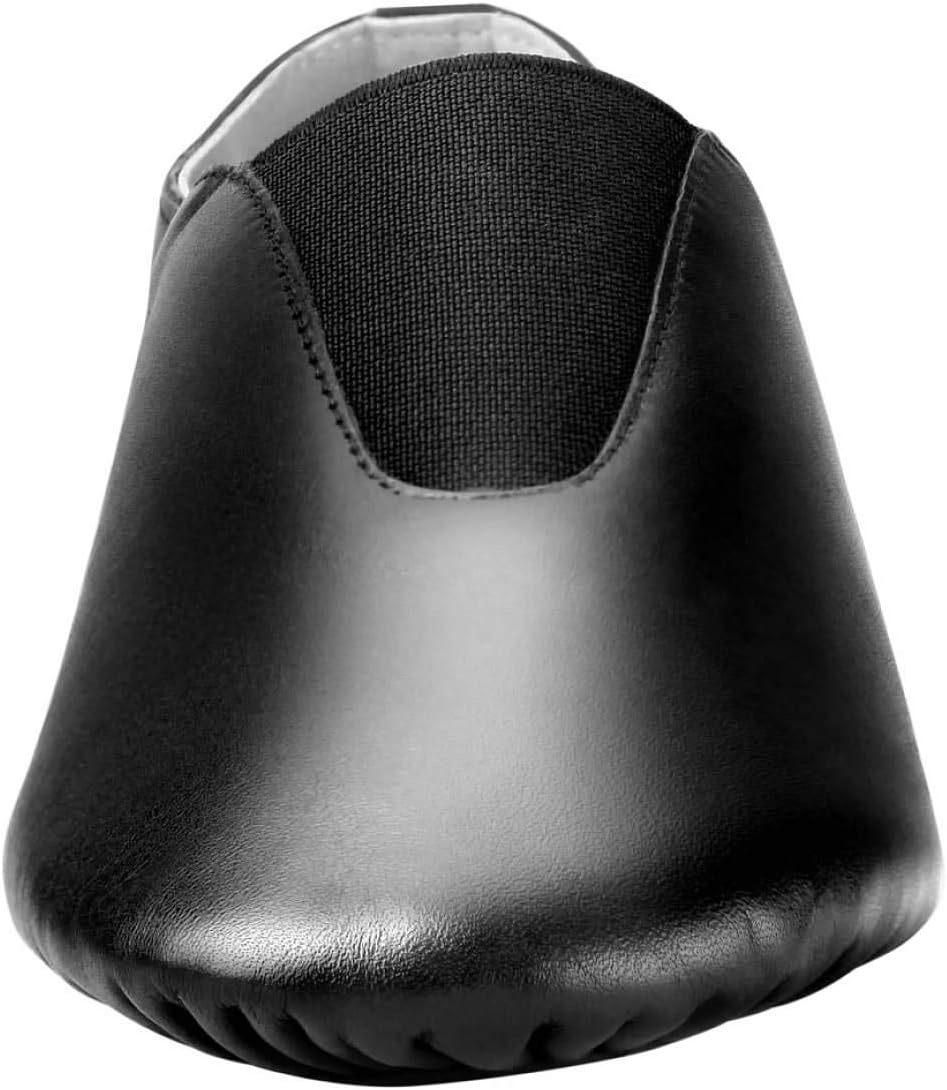 Linodes Leather Jazz Shoe Slip On (Toddler/Little Kid/Big Kid) with Elastic Top Piece - Image 2