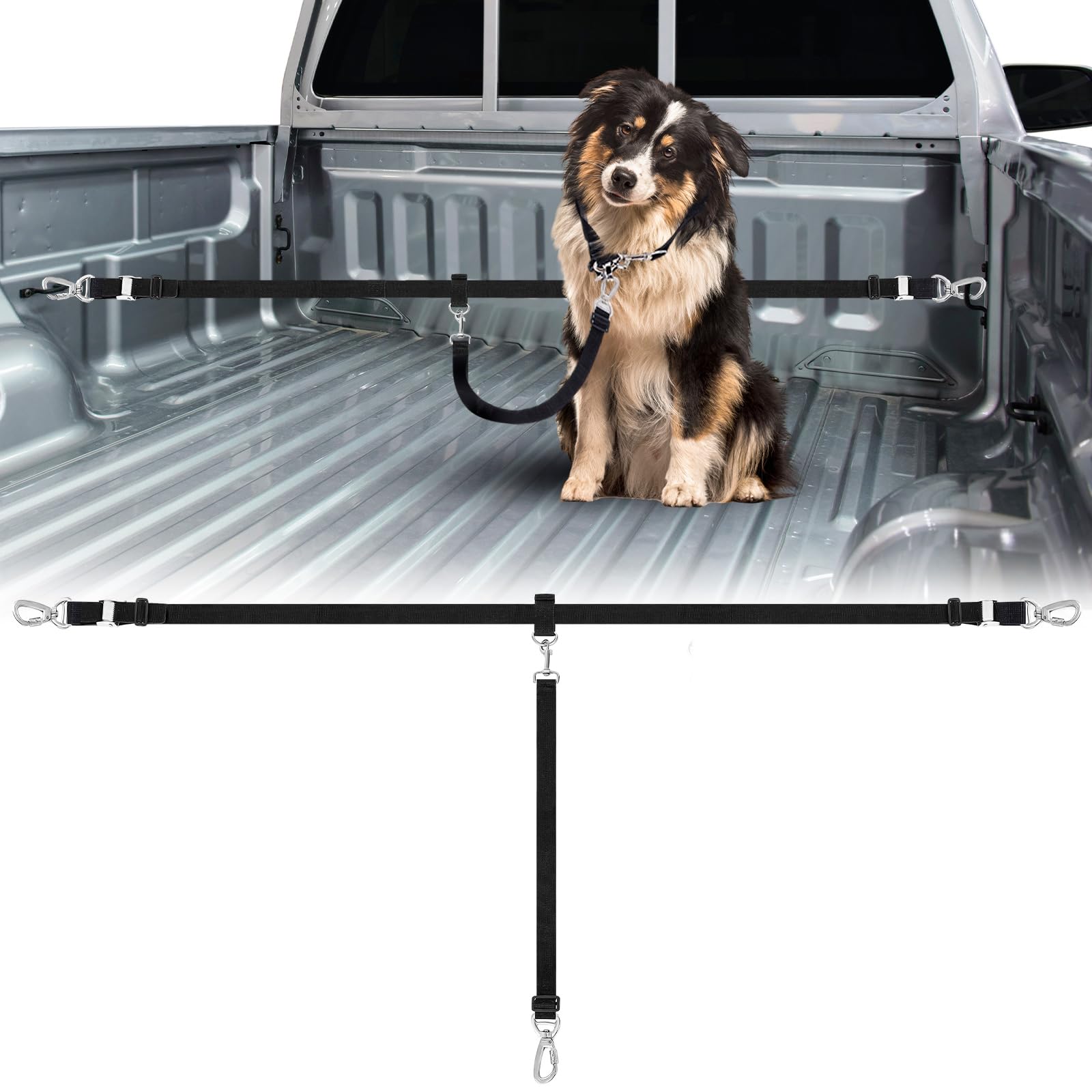 Labra Dog Truck Bed Leash Tether Tie Down System - Canine