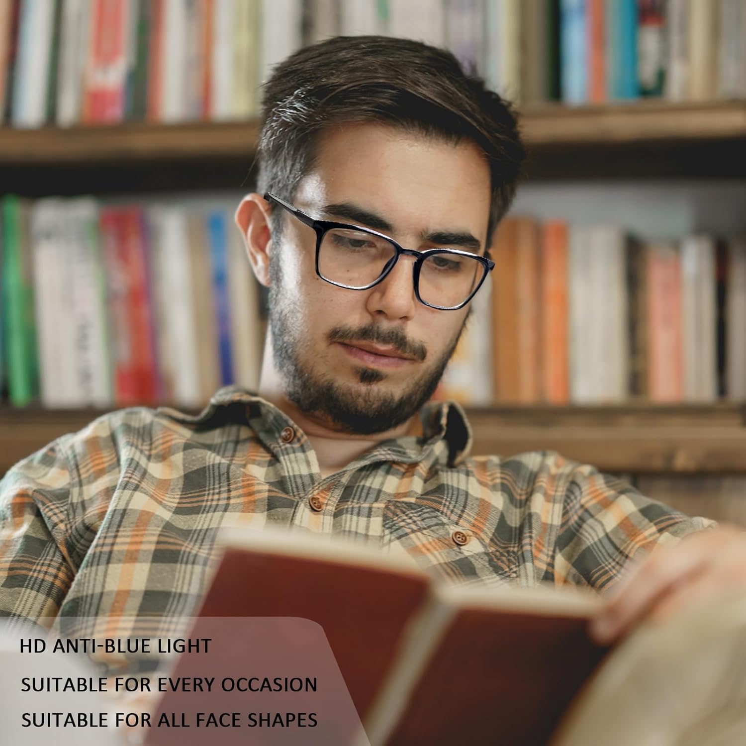 COJWIS 3 packs Progressive Multifocus Reading Glasses for Women Blue Light Blocking Reading Glasses Spring Hinge Readers - Image 6