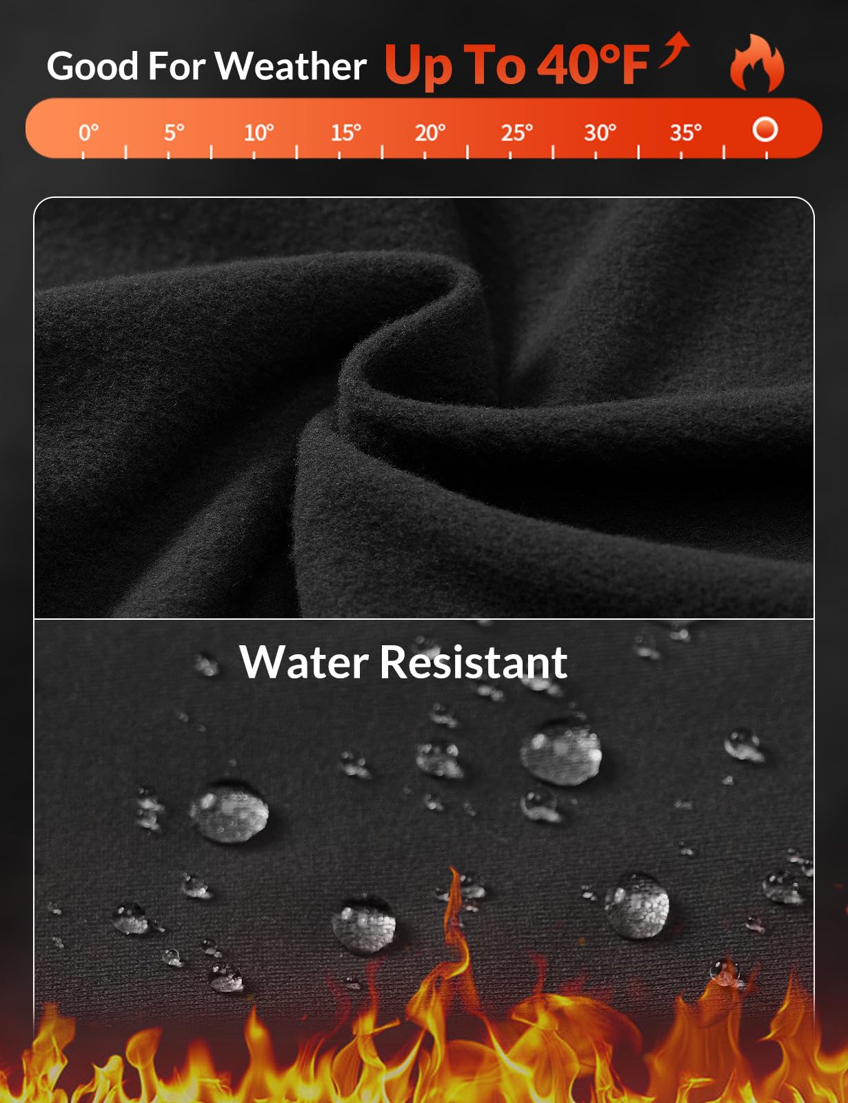 BALEAF Leggings Termici da Donna con Tasche Jeggings Pantaloni da Trekking Pantaloni Termici Invernali Leggings da Trekking Vita Alta Leggings idrorepellenti