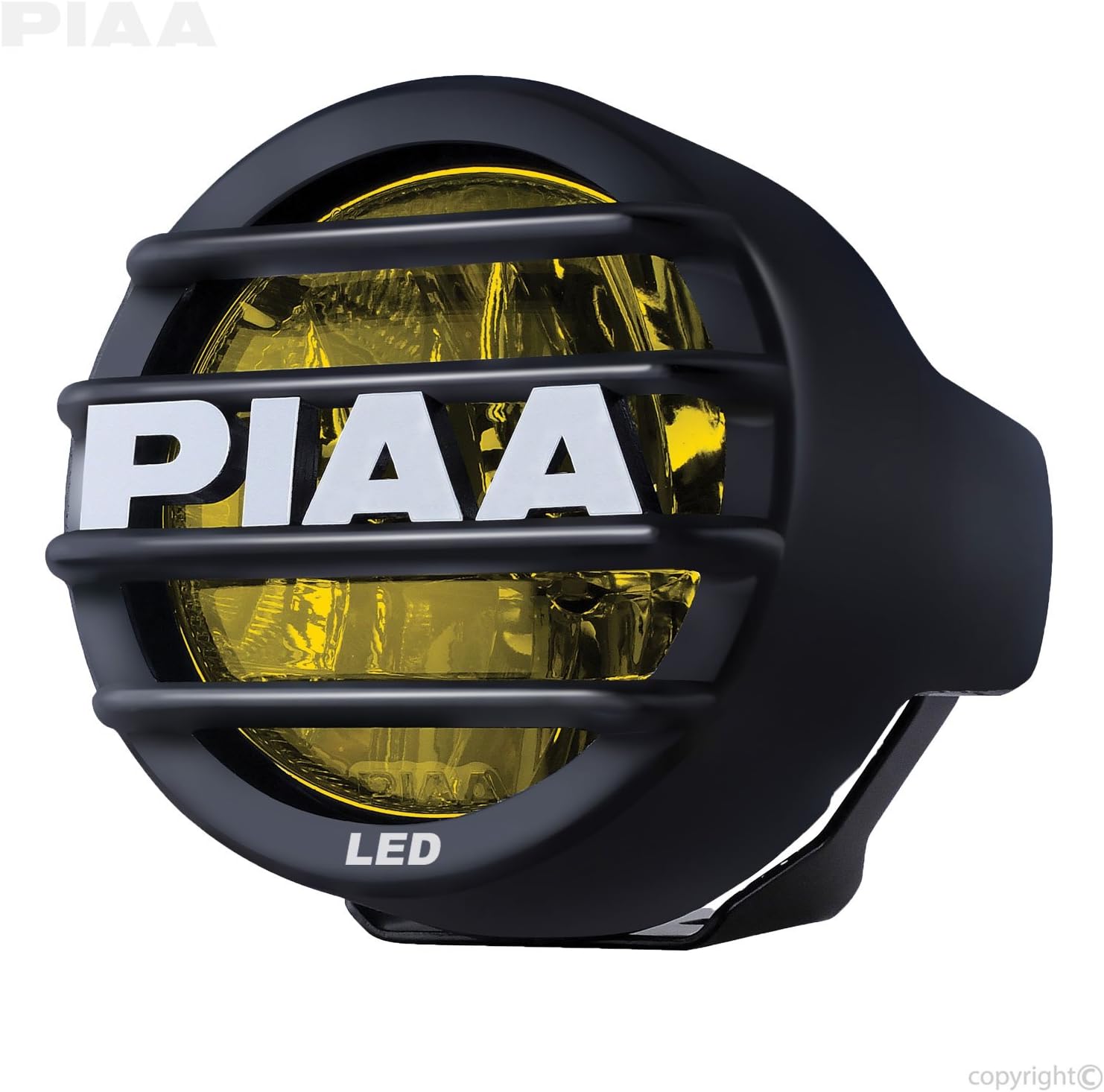 12-05300 LP530 Yellow 3.5"" Single LED Ion Fog Light (SAE Compliant), white