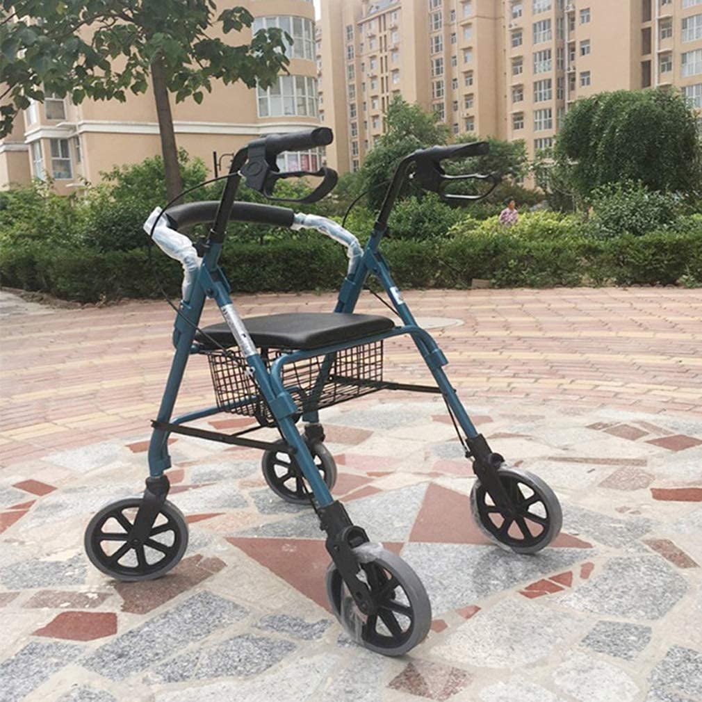 chodzik, pomoce do chodzenia dla seniorów, chodzik na kółkach o wyprostowanej postawie, lekki, składany chodzik aluminiowy z wygodnym siedziskiem, chodzik twój najlepszy wybór, chodzik niebieski