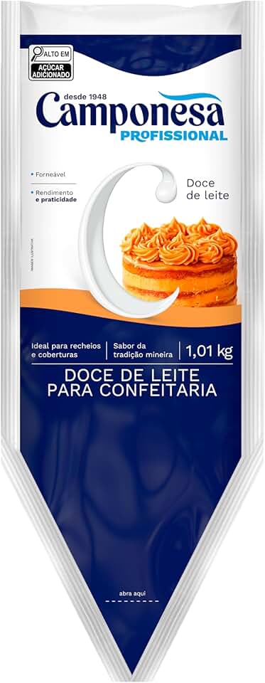 Camponesa - Doce de Leite Pastoso Profissional Food Service 1,01kg