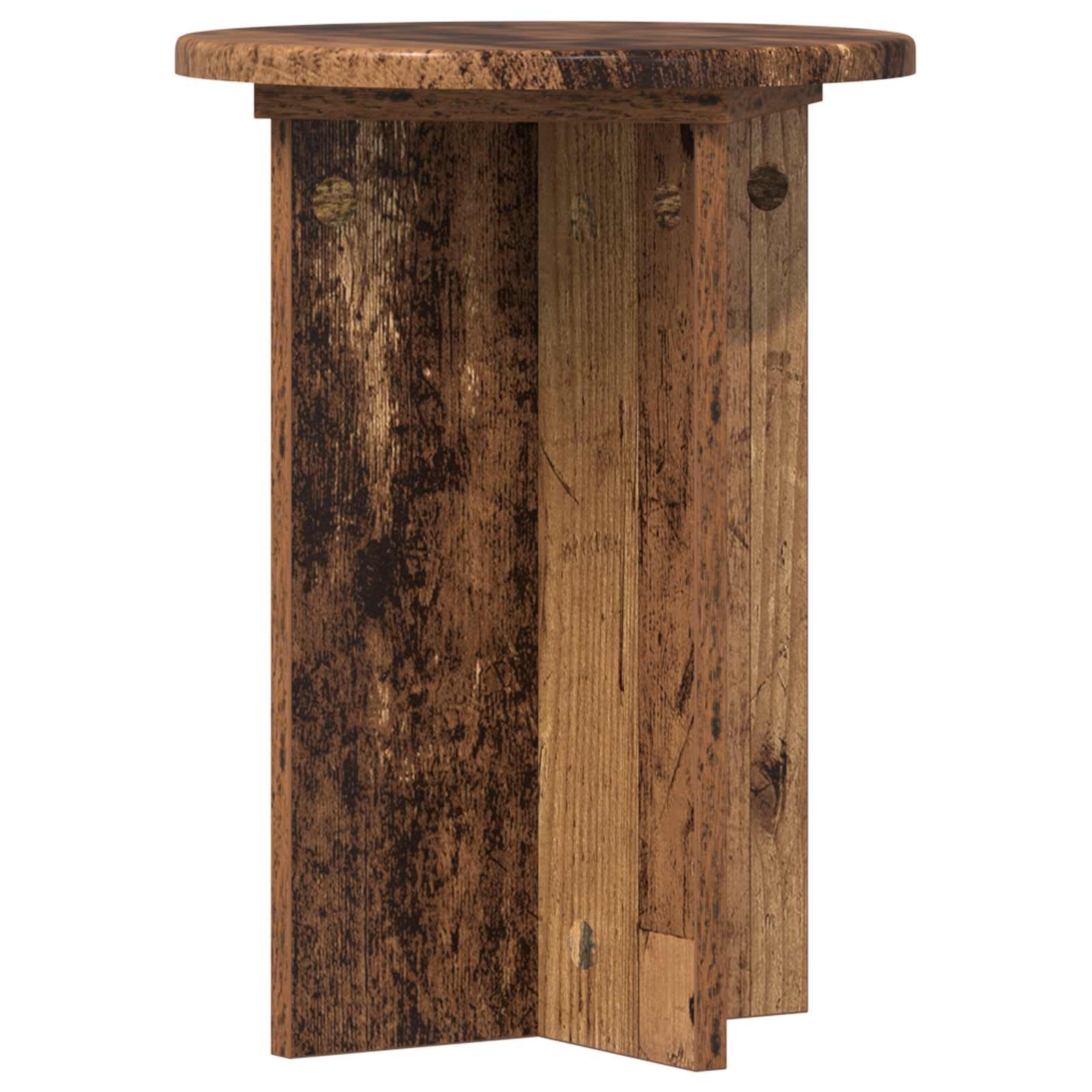 Supporto per piante 2 pz. Legno invecchiato 40 cm