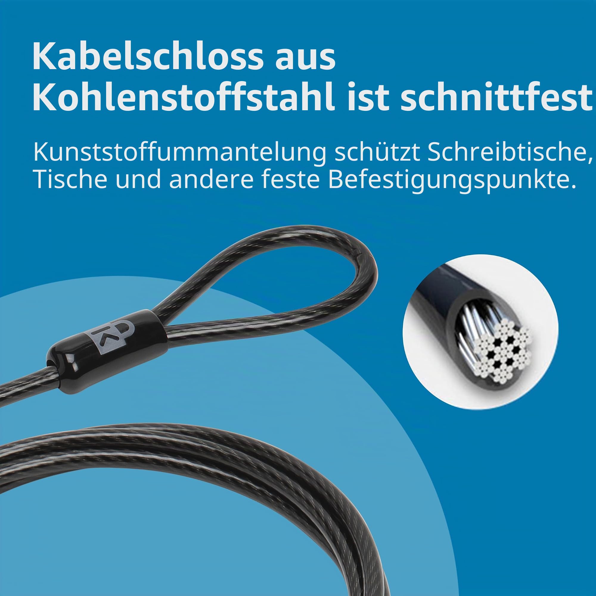 Kensington N17 Dell Notebook-Schloss Kombination schwarz