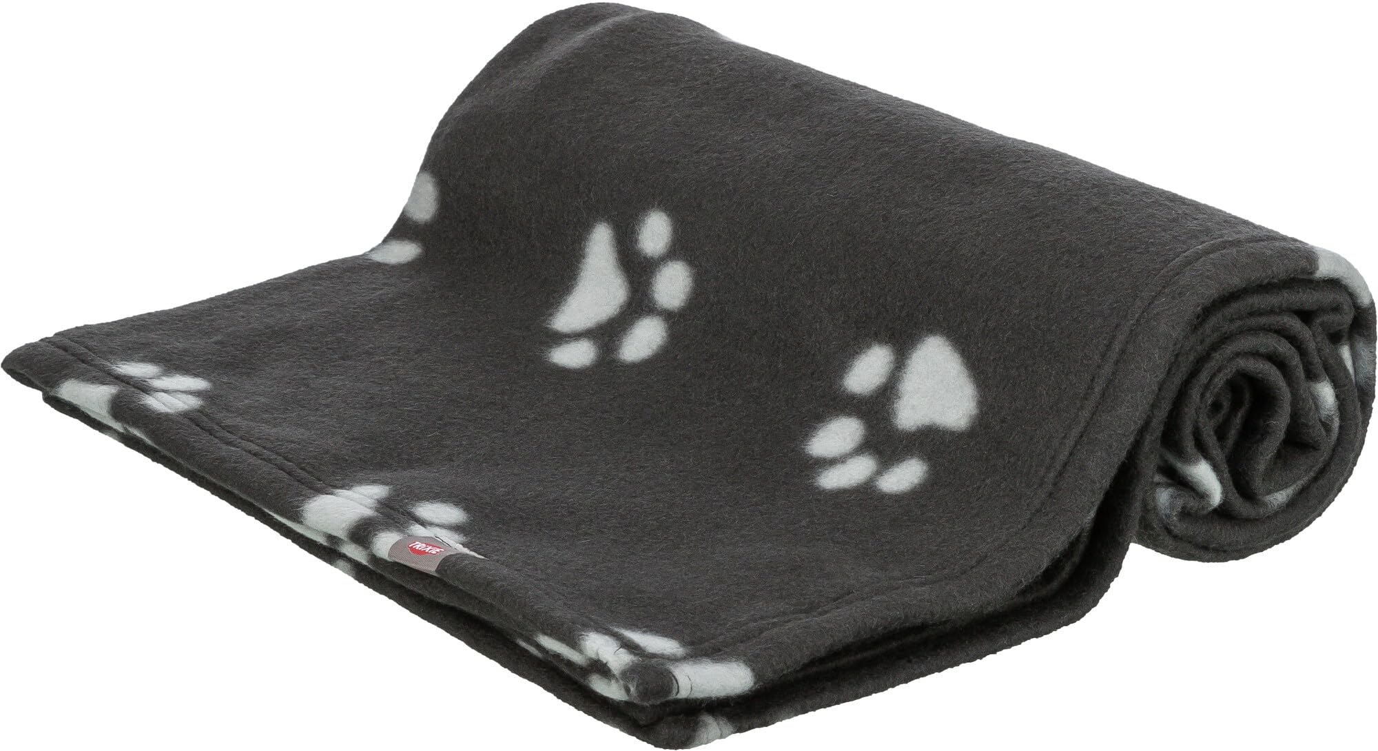 Trixie Manta para Perros Mascotas - Manta Sofa Suave Manta para Mascotas Perros Gatos Cálida Protección Manta Barney 150 x 100 cm Negro Beige