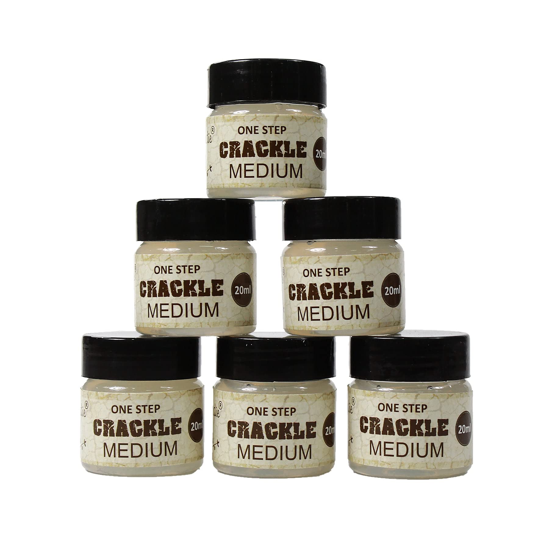 Little Birdie Share Pack Crackle Medium One Step 6pcs x 20ml Each