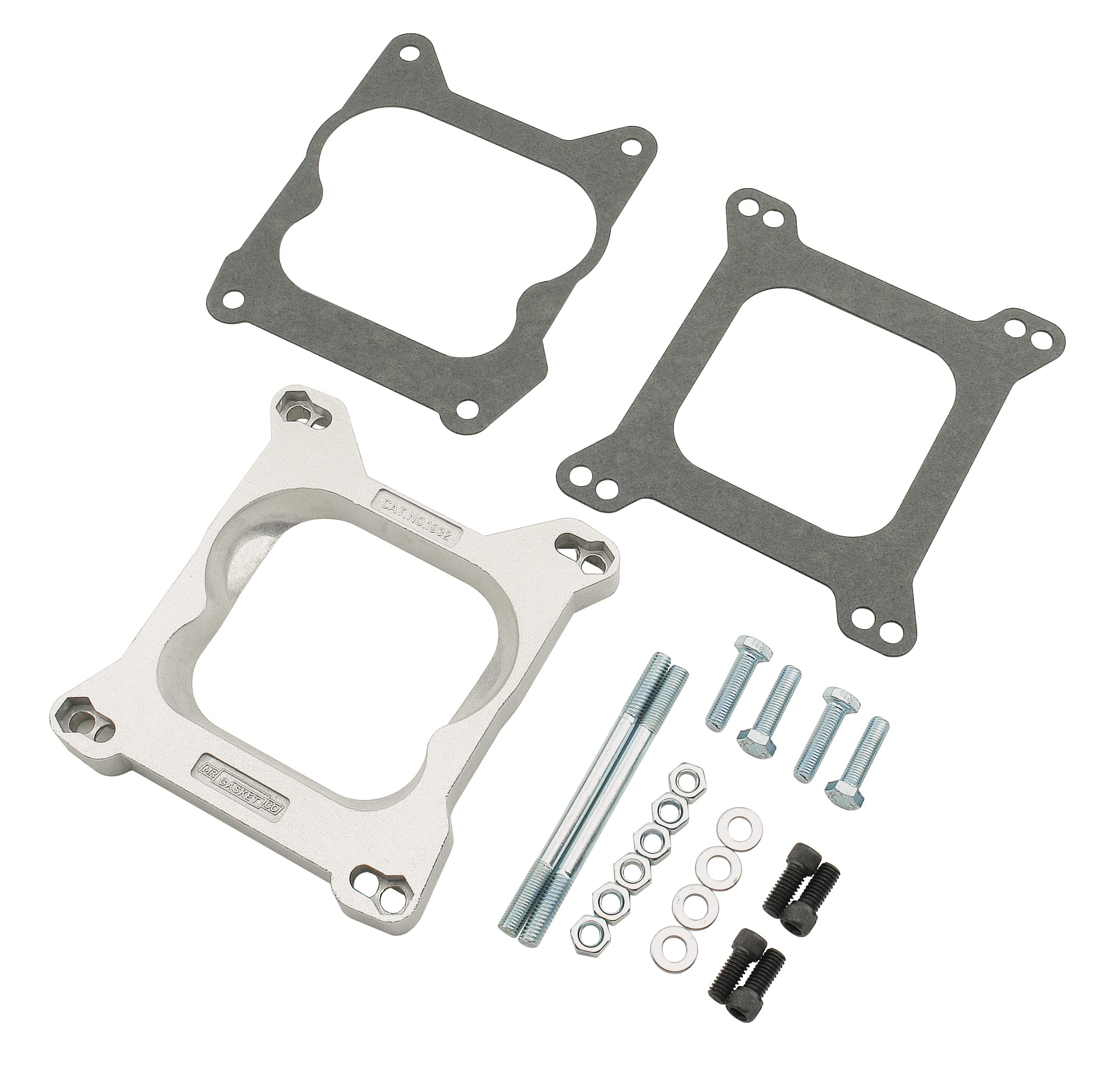【希少】Vocas Type R ベースプレートキット Amazon.com: Mr. Gasket Carburetor Adapter Kit 4Bbl To 4Bbl, Silver