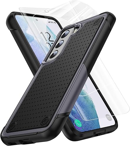 Jeylly Funda para Samsung Galaxy S21 no para S21 Plus y S21 Ultra, resistente a prueba de golpes, antiarañazos, parte trasera dura, para Galaxy S21