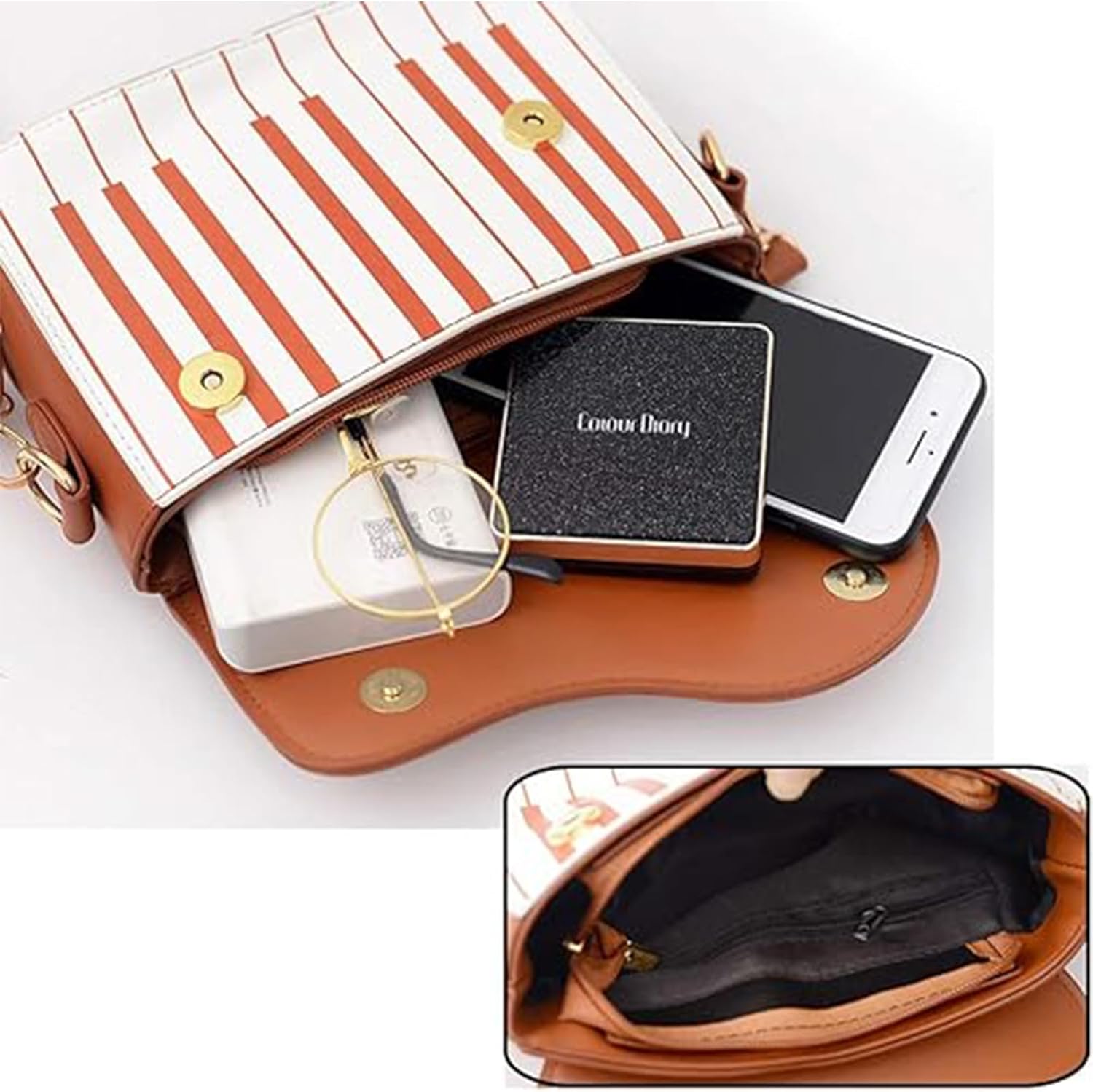 Women’s Piano Guitar Shape Crossbody Purse Music Guitar PU Leather Shoulder Tote Bag Purse