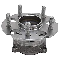 Vista 908 de TRQ Juego de 2 rodamientos de rueda trasera y conjunto de cubo con sensor ABS compatible con Ford Transit Connect 2014-2018