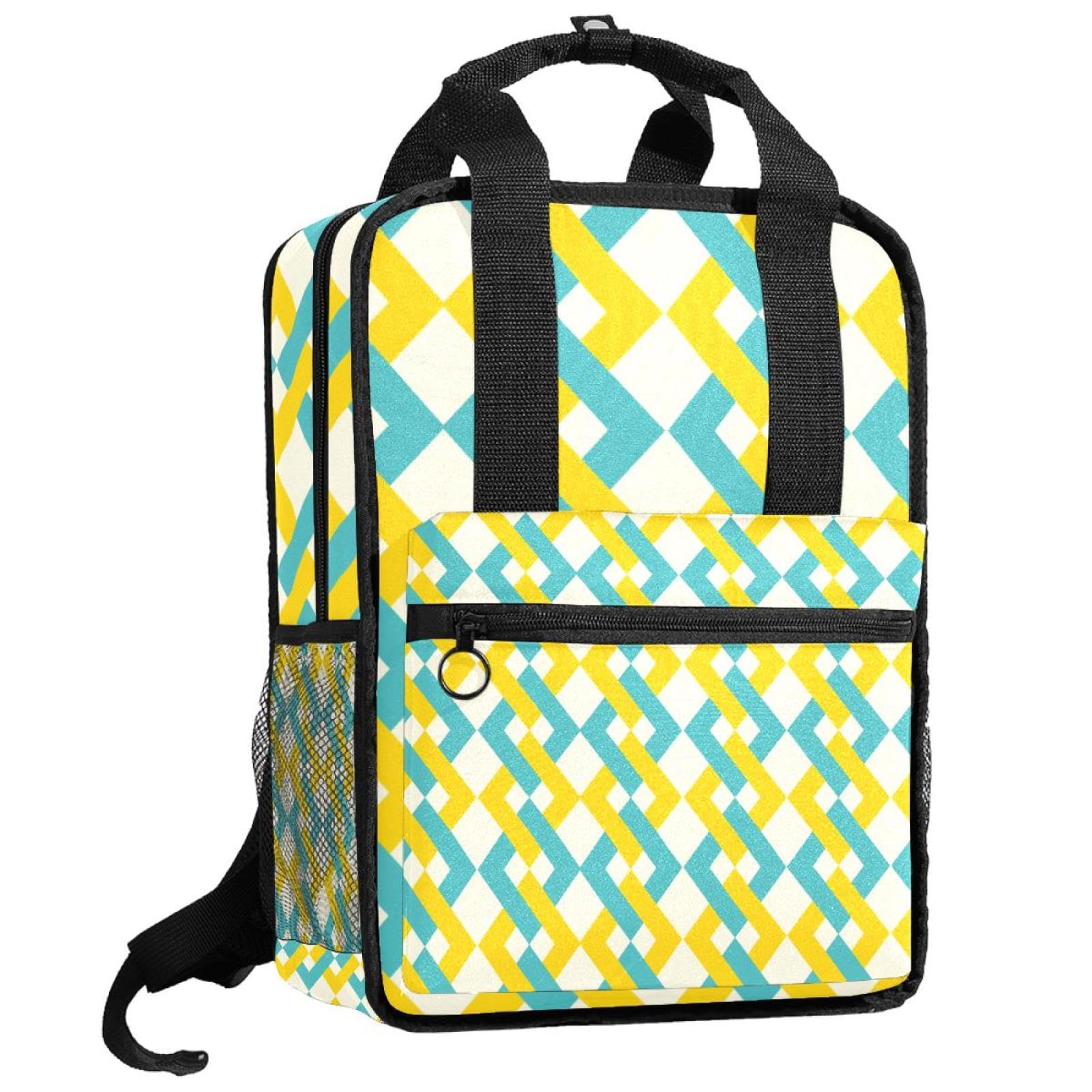 Cartable pour filles multicolore sac à dos réglable enfants 14 pouces - 8
