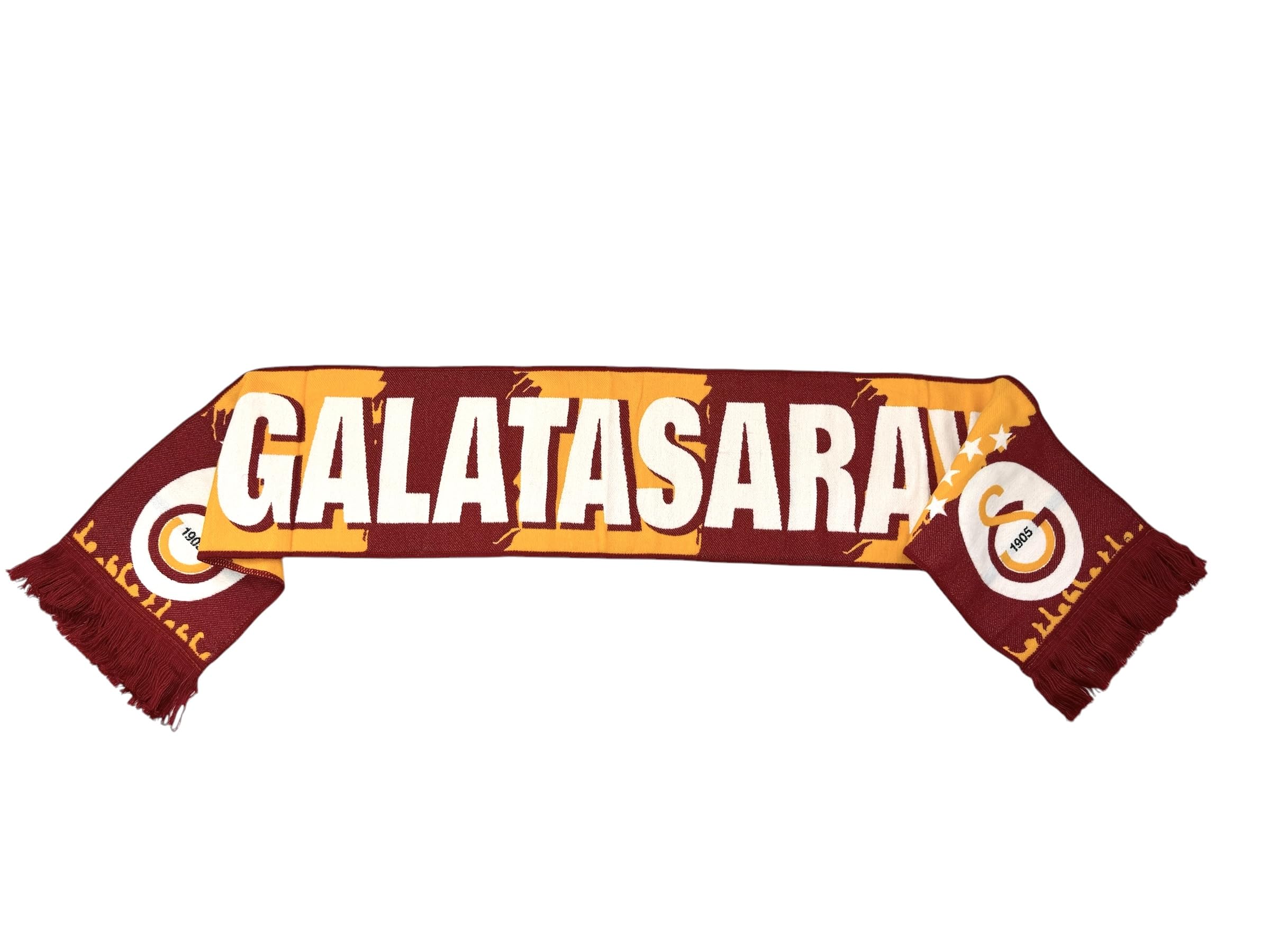 Foulard De Football Galatasaray SK Turquie, écharpe Originale 140 Cm, état Correct