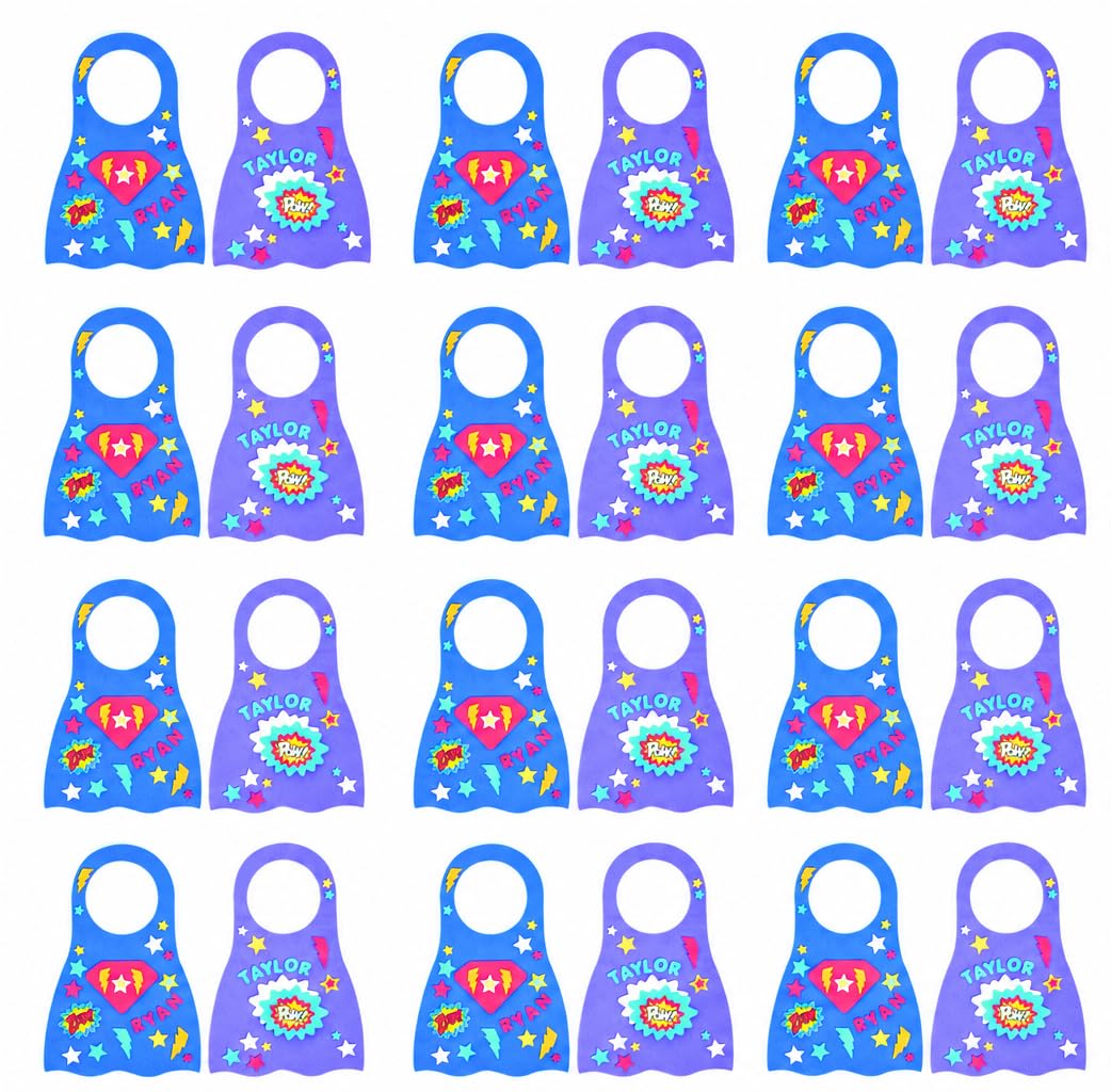 Manualidades para niños de goma eva superhéroes perilla puerta colgador manualidades infantiles 6