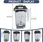 48 OZ Container Replacement Compatible with Vitamix 015978 The Quiet One VM0145 Drink Machine Advance Commercial Blenders Series VM0100A 016016 36019, 48oz Blender Pitcher with Stainless Steel Blade