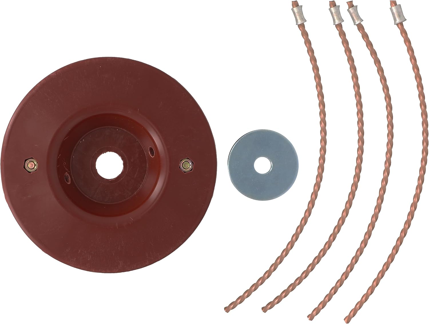 Takagi Earth Man Killamaru Nylon Cord Cutter, Extra Thick, Golden Bison 0.16 inches (4.0 mm) x Square Mega Twist Type, Includes 4 Cords