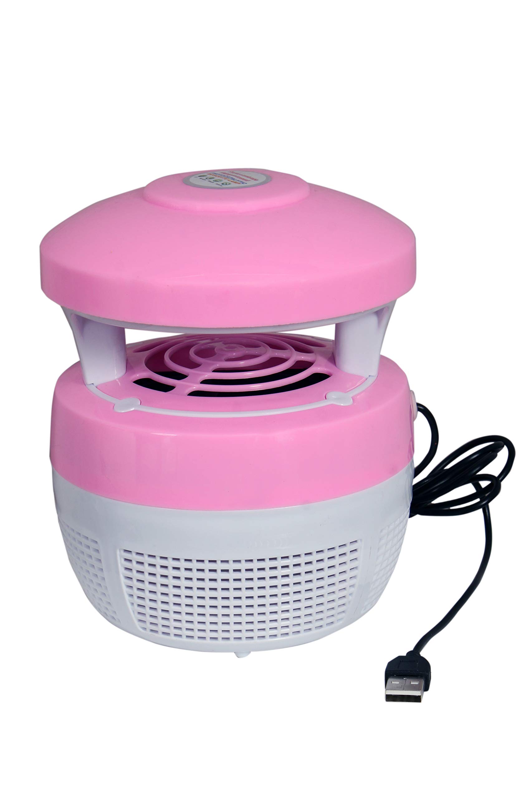 Plastic Mosquito Lamps/Fly Insect Killer Machine (Pink And White)
