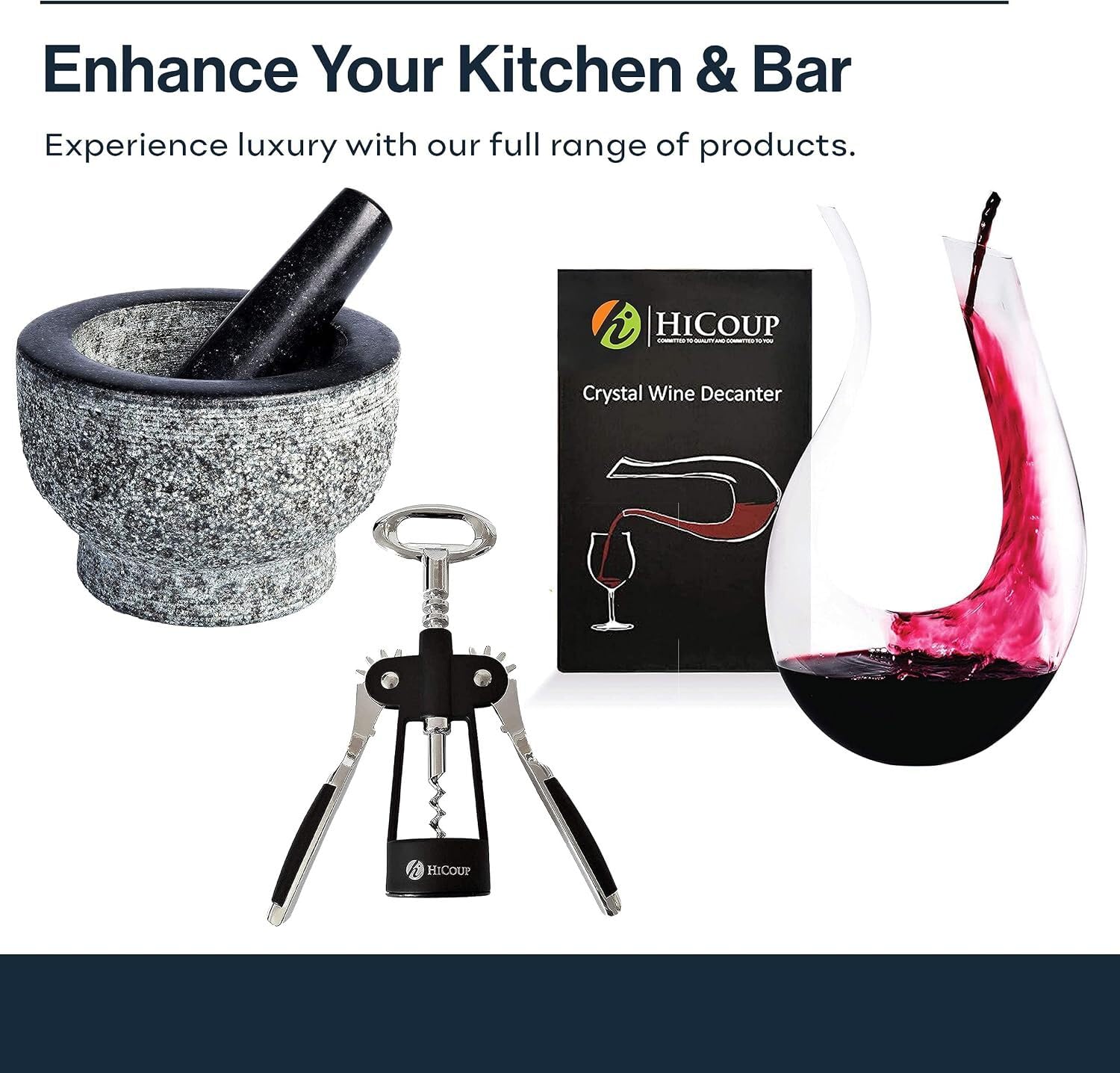 HiCoup Wine Opener - Professional Corkscrew -8