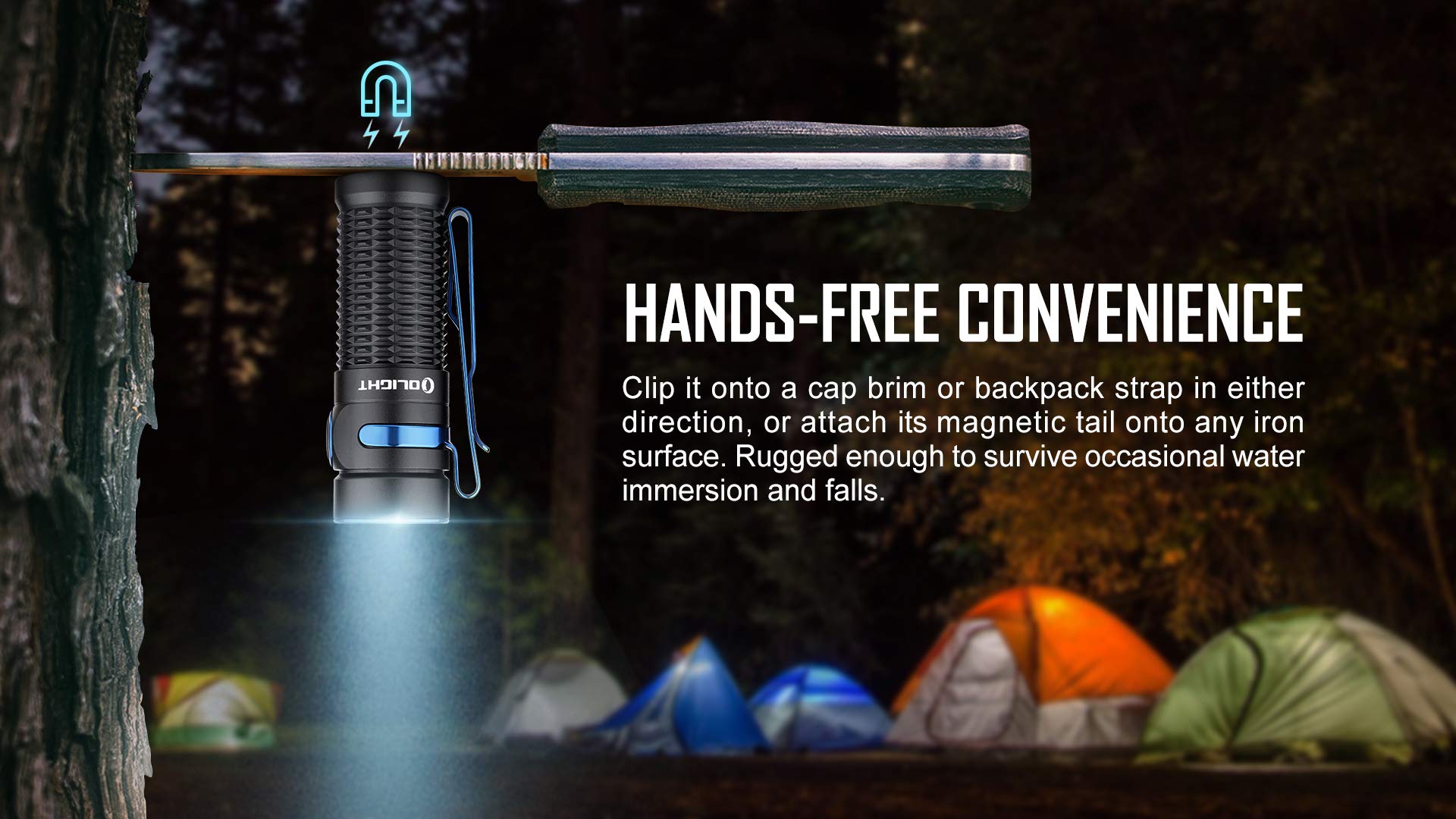 Olight Baton 3 Premium Edition Purple Gradient 1200 Lumen EDC