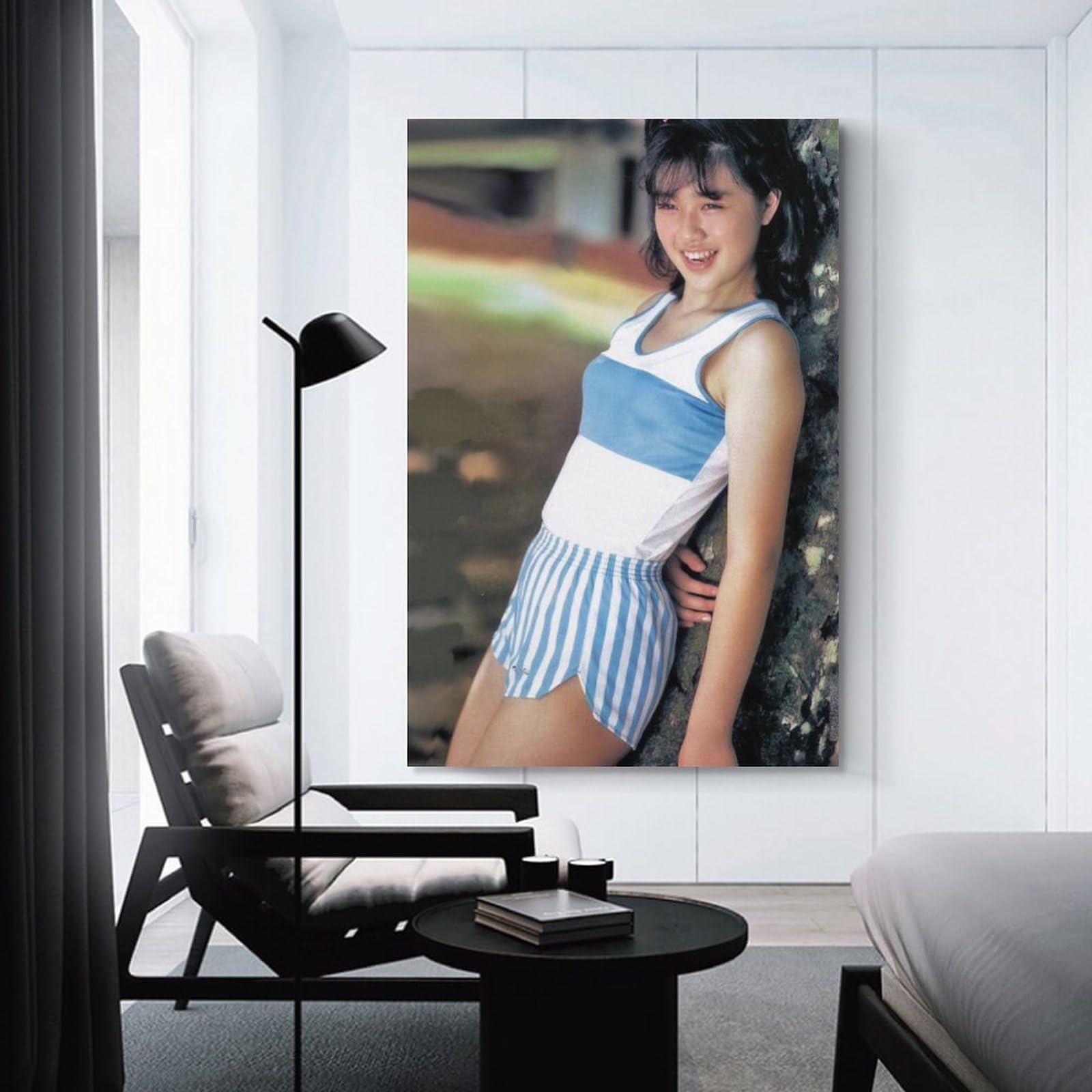 Amazon.co.jp: 菊池桃子水着セクシー写真絵画ポスター アートパネル