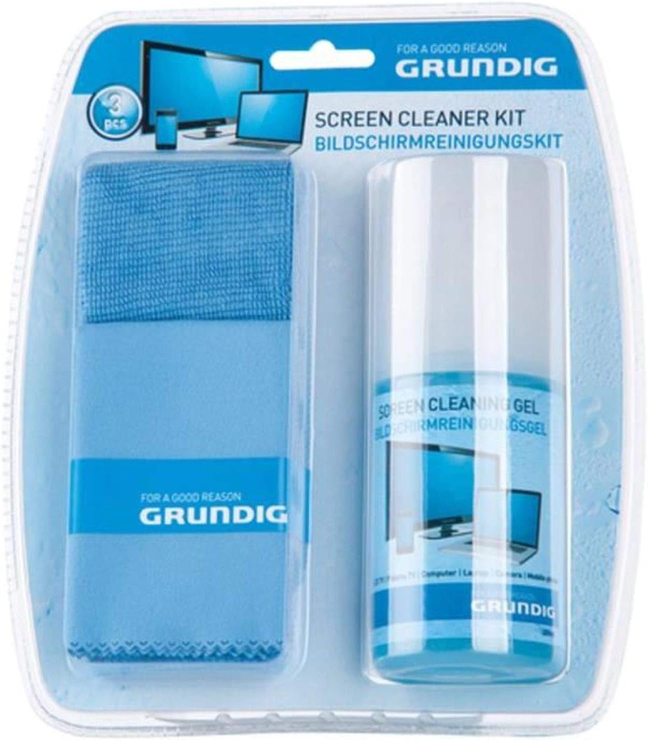 Philips SVC1116 Kit de Nettoyage 200ml pour tout Type d'Ecrans avec ...