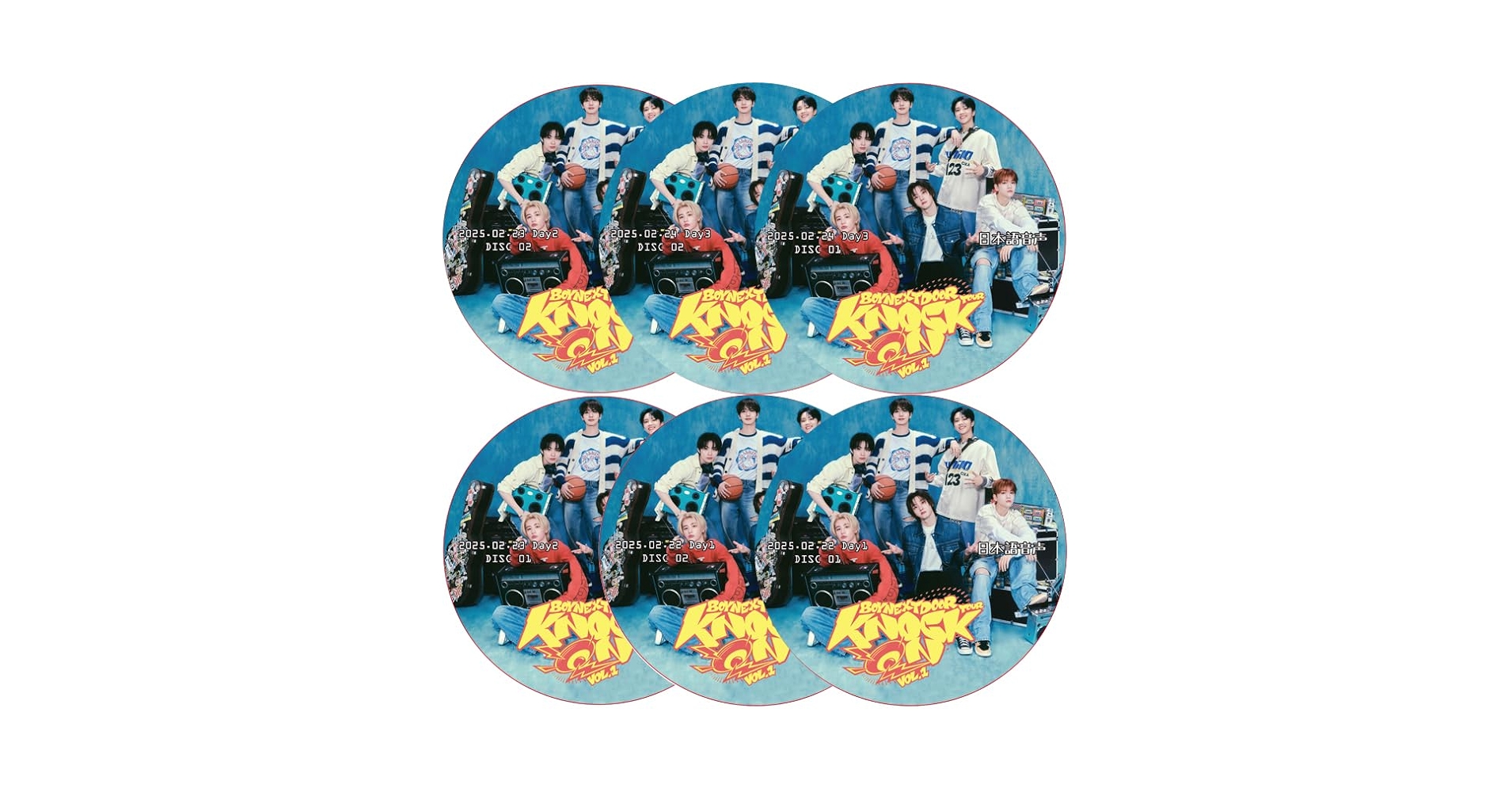 BOYNEXTDOOR 愛知 会場限定 knock on セット6枚 Amazon.co.jp: BOYNEXTDOOR DVD BOYNEXTDOOR TOUR 'KNOCK ON Vol