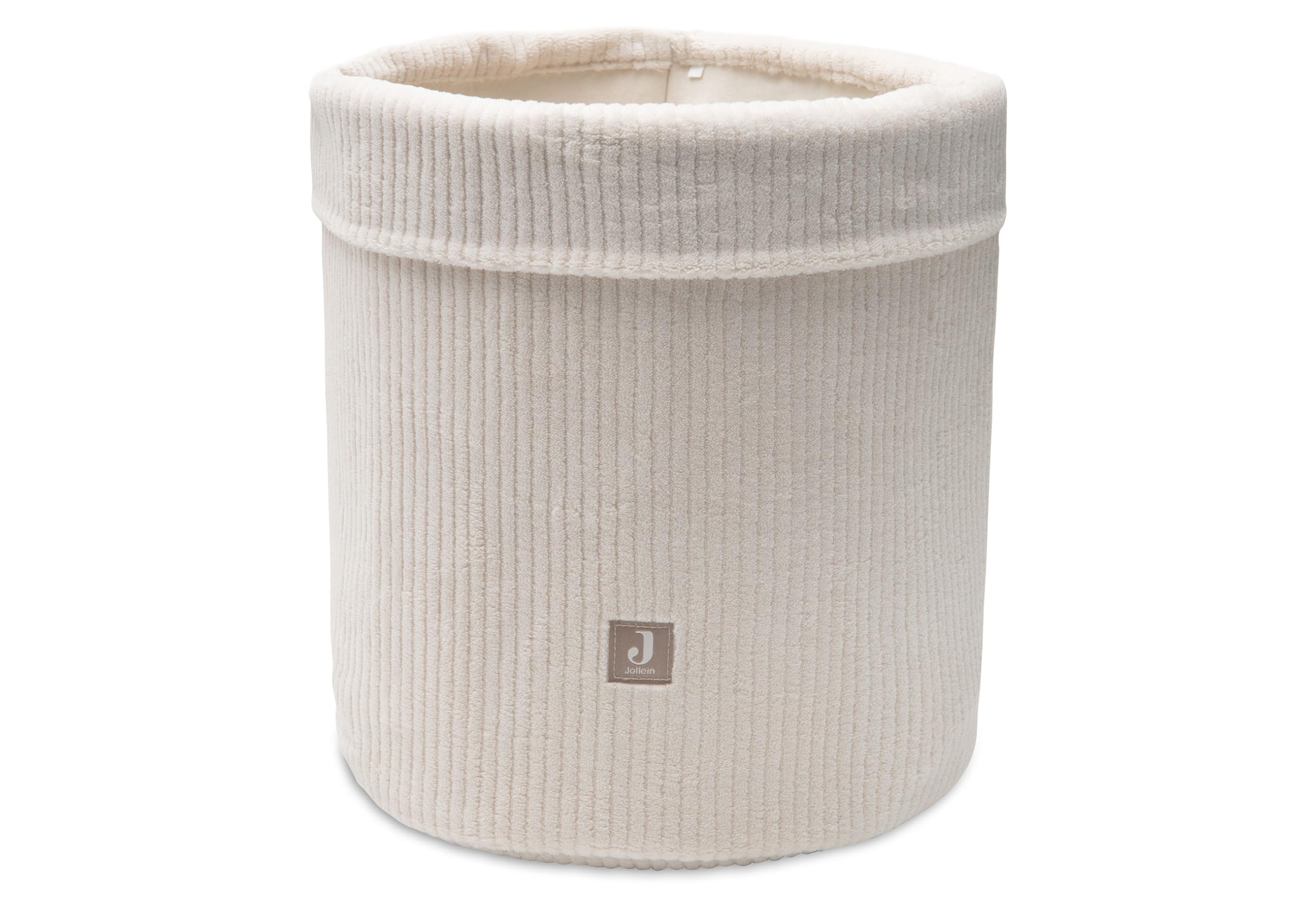 Panier de Rangement Jollein Cloudy Rib Oatmeal - Organisateur Pratique pour Bébé