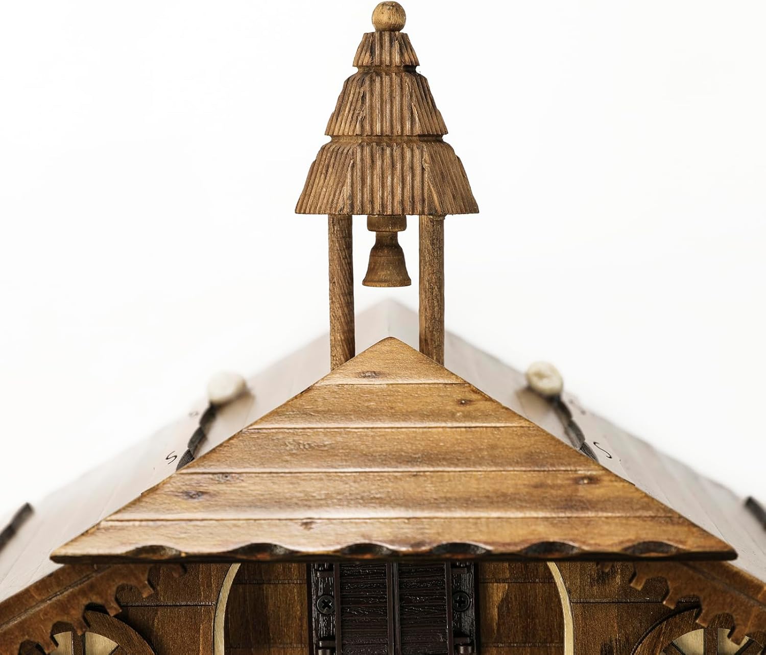 Cuckoo Clock, Traditional Black Forest Cookoo Clock Wood Wall Clock, Quartz Wall Clock, Coco Clocks for wall with Bird, Wall Clocks for Living Room Decor