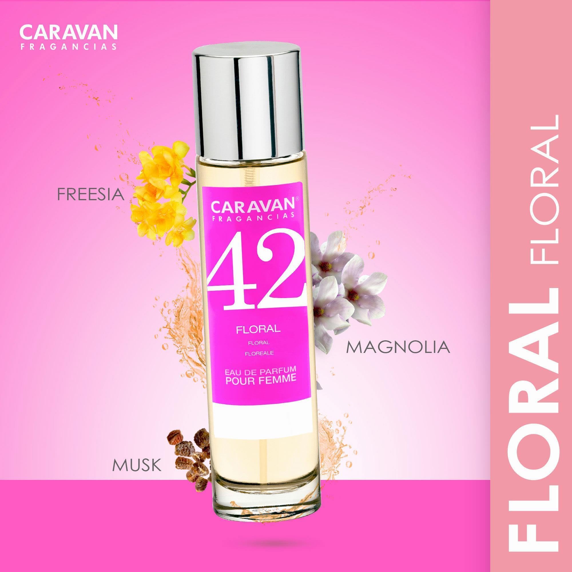 CARAVAN FRAGANCIAS Profumo da donna n. 47 da 150 ml + set di 10 flaconcini di fragranze femminili diverse da Caravan per scoprire nuovi aromi