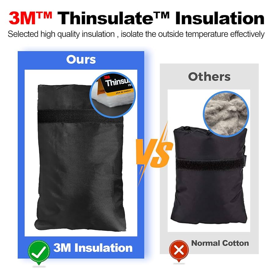 Amazon.com: Outdoor Faucet Cover for Winter, 3M Thinsulate