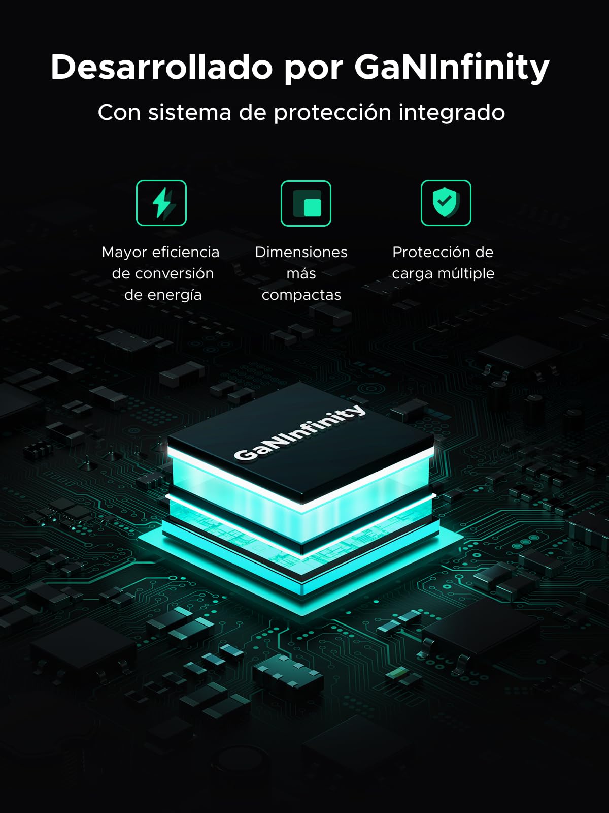 UGREEN Nexode Cargador 200W USB C rápido 140W PD 3.1 Adaptador de Corriente GaNInfinity Compatible con iPhone 16 15 14 13 12, Galaxy PPS 45W S24 23 22, Pixel, iPad, MacBook M4 M3