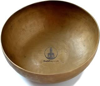 Devyom/Billy Held Tibetan Singing Bowl Set with Accessories, Metal, Khobre 450 g - 500 g