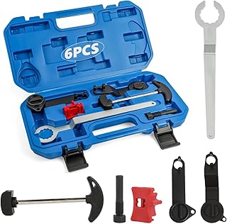 Kit de 6 ferramentas de sincronização do motor, para EA211 1.0 1.2 1.4 1.6 FSI TSI TFSI, compatível com golfe 7, Jetta, A3, Octavia, Seat Leon, substituição correia distribuição
