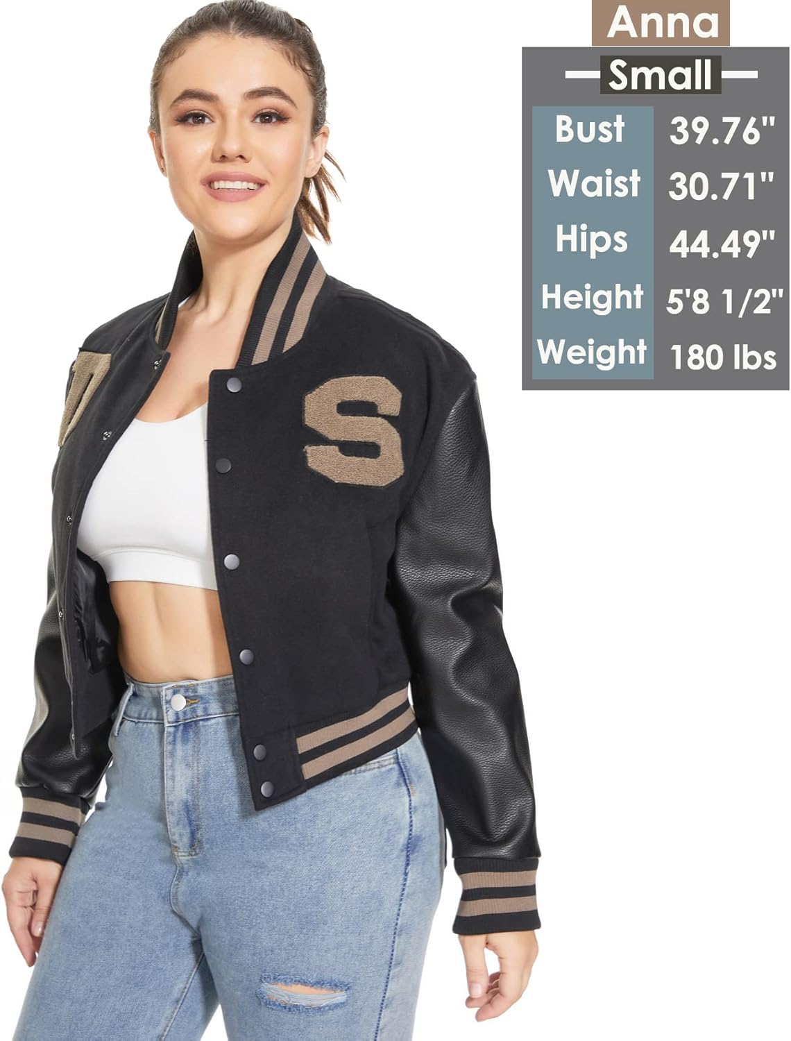 DARKSHE Women's Faux Leather PU Jacket, Graffiti Studded Rivet Punk Biker Moto Fashion Coat with Long Sleeve - Image 2