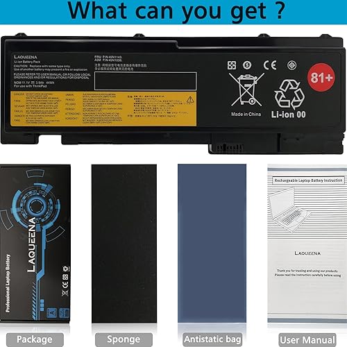 Miniatura 3 de L13M4P21 - Batería para portátil compatible con Lenovo IdeaPad Yoga 2 11 Series L13L4P21 121500223 121500224 2ICP55070-2 2ICP65170-2 7.4V 34Wh 4