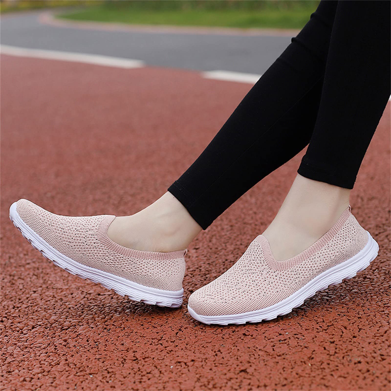 Max Comfort Scarpe Moda Estate Donna Sneakers Scarpe Tinta Unita Casual  Mesh Traspirante Comodo Leggero Bocca Profonda Scarpe Sportive Bianche da  (Pink, 40) : Amazon.it: Sport e tempo libero