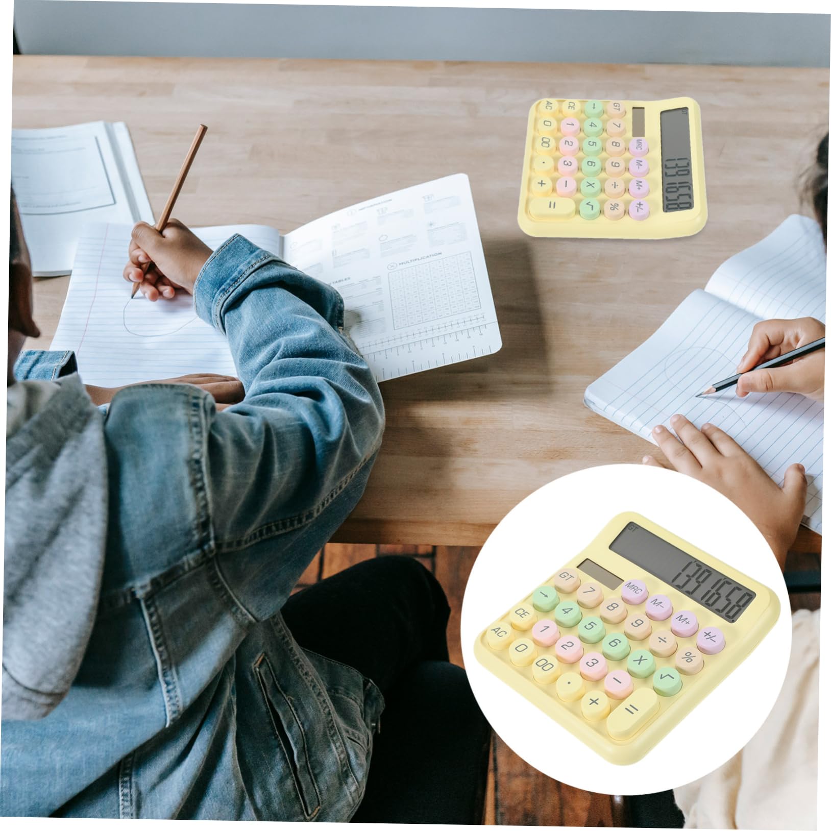 OFFSCH Portable Handheld Calculator for Students and Adults Compact Multi Use Tool with Simple Design Reusable for Home Office and School Calculations