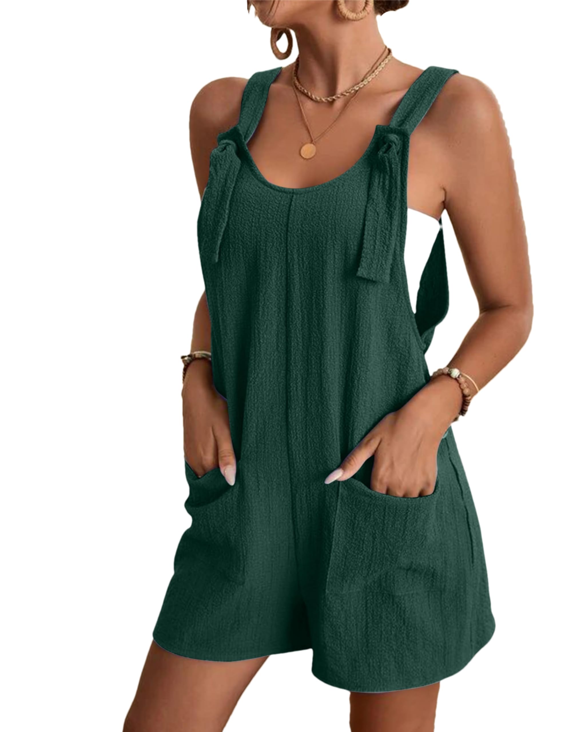 Mameluco de verano para mujer cómodo y suelto para solucionar tus looks de diario 5